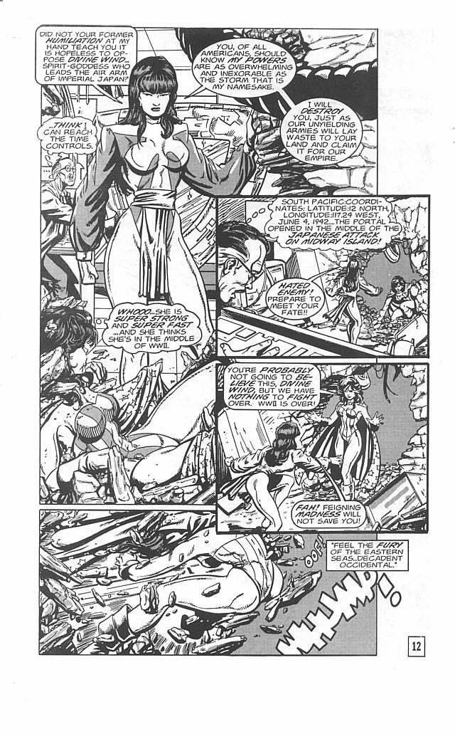 Read online Femforce: Time Storm comic -  Issue # Full - 16