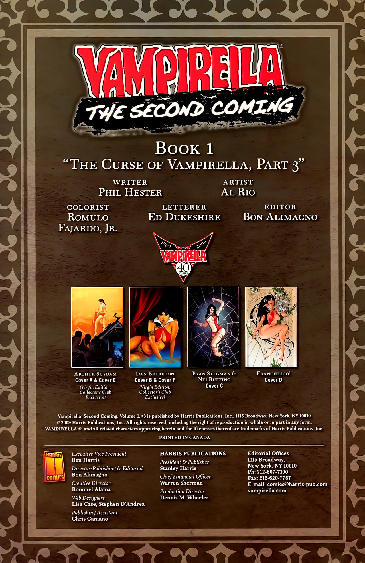 Read online Vampirella: Second Coming comic -  Issue #3 - 3