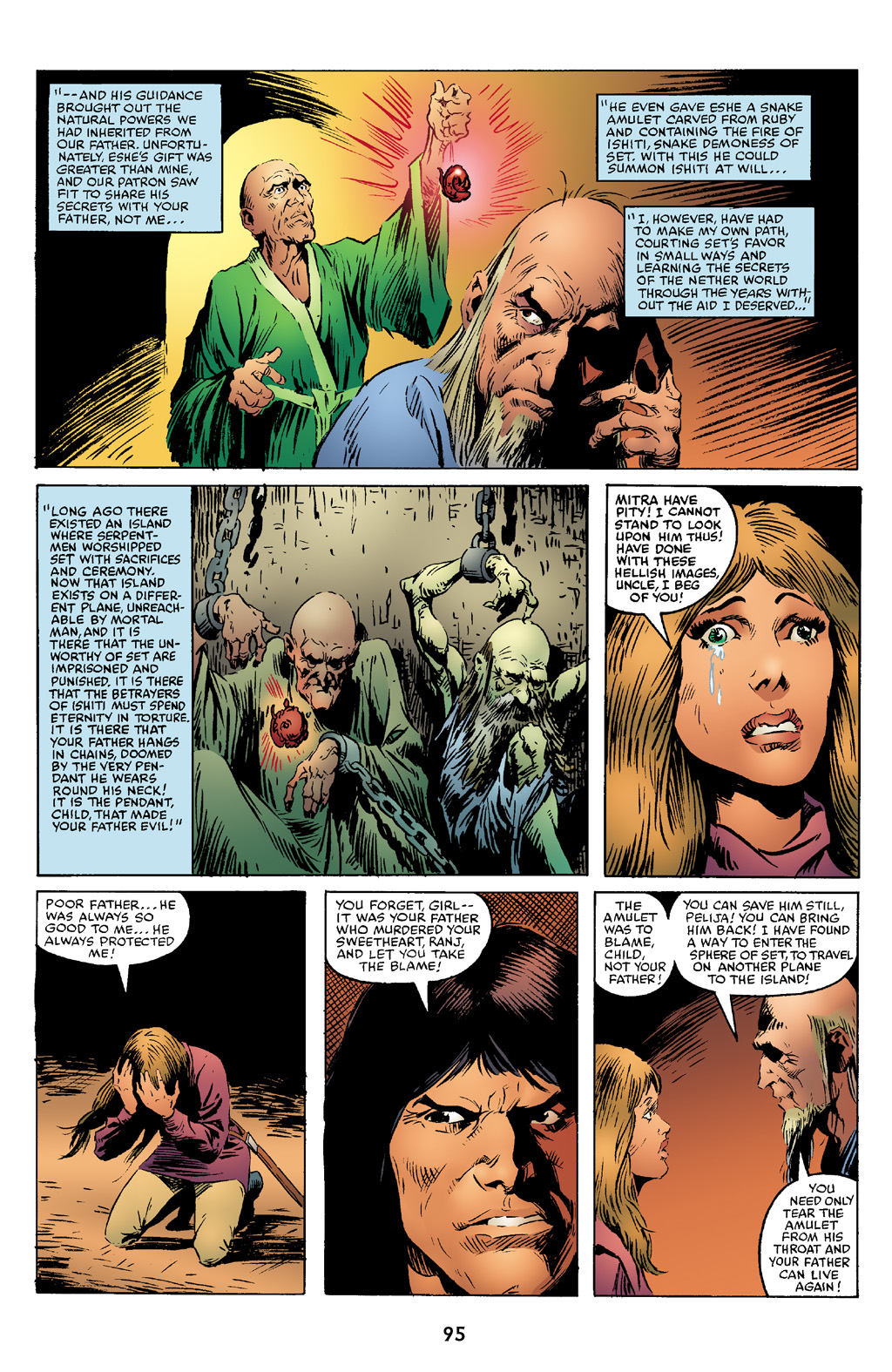 Read online The Chronicles of Conan comic -  Issue # TPB 18 (Part 1) - 96