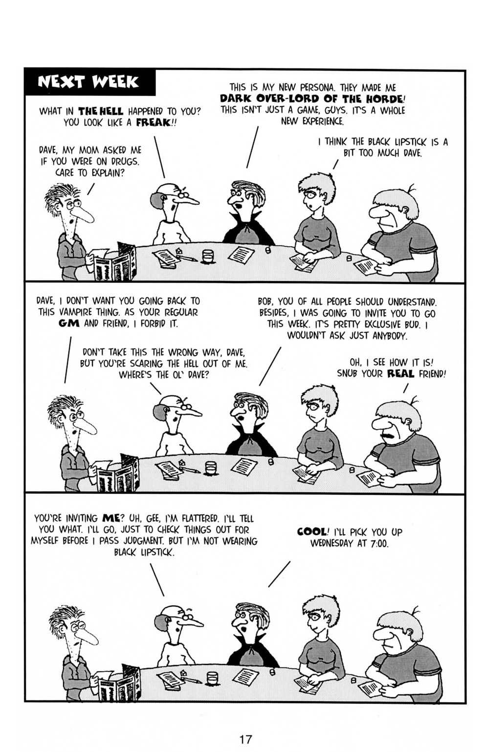 Read online Knights of the Dinner Table comic -  Issue #2 - 19