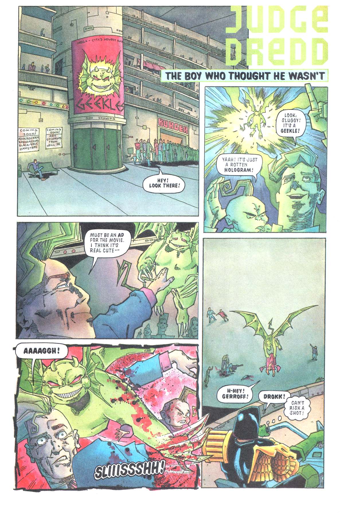 Read online Judge Dredd: The Megazine comic -  Issue #19 - 4