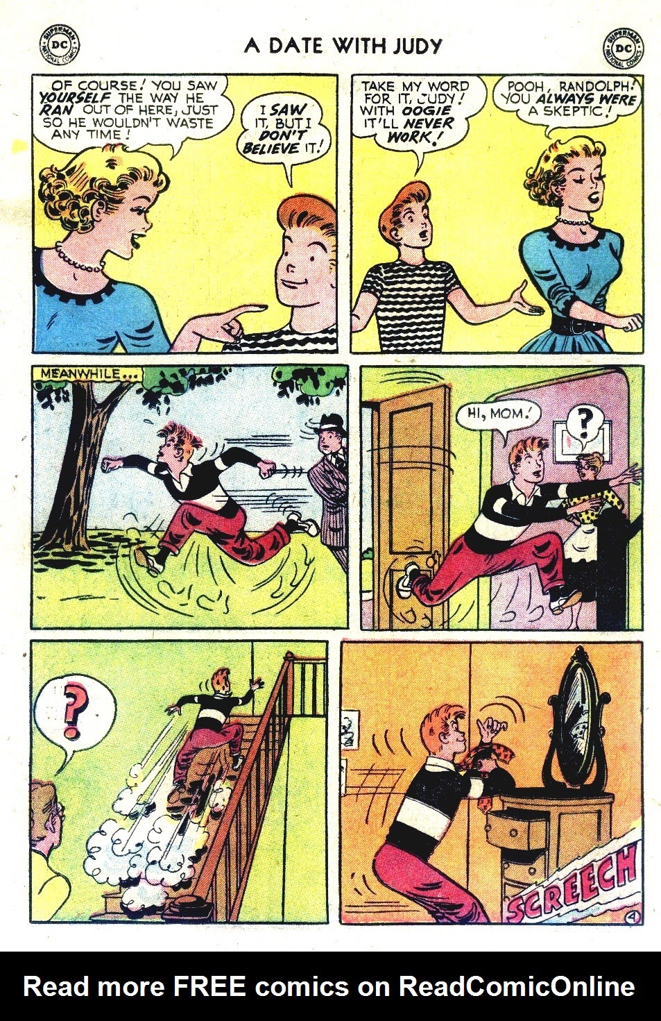 Read online A Date with Judy comic -  Issue #48 - 22