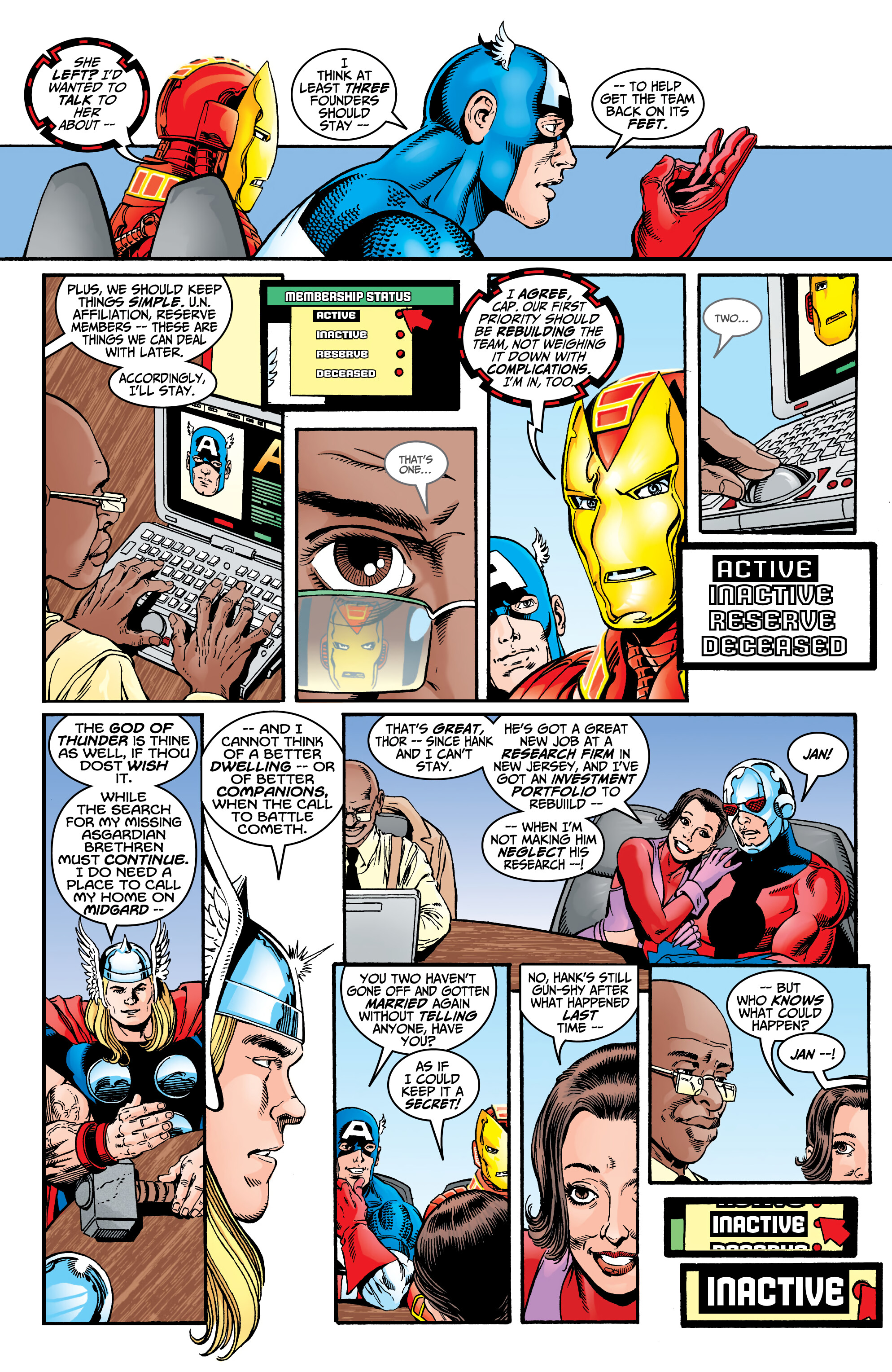 Read online Avengers By Kurt Busiek & George Perez Omnibus comic -  Issue # TPB (Part 1) - 97