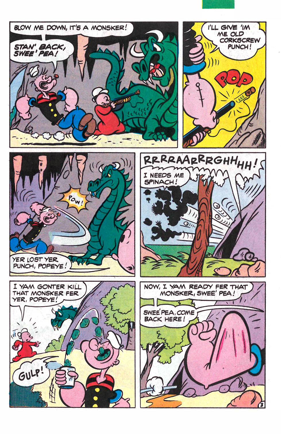 Read online Popeye (1993) comic -  Issue #6 - 28
