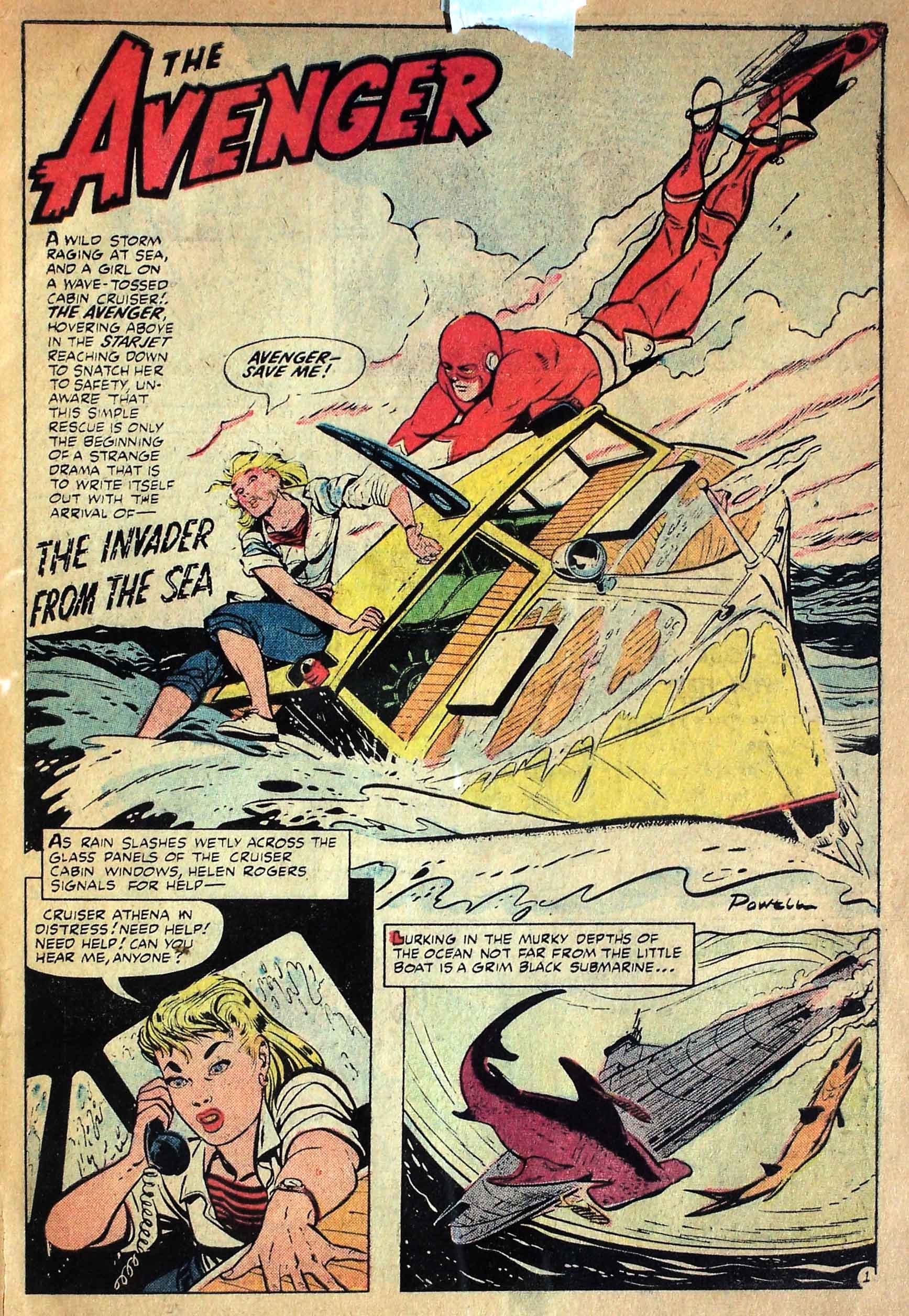 Read online The Avenger comic -  Issue #4 - 2