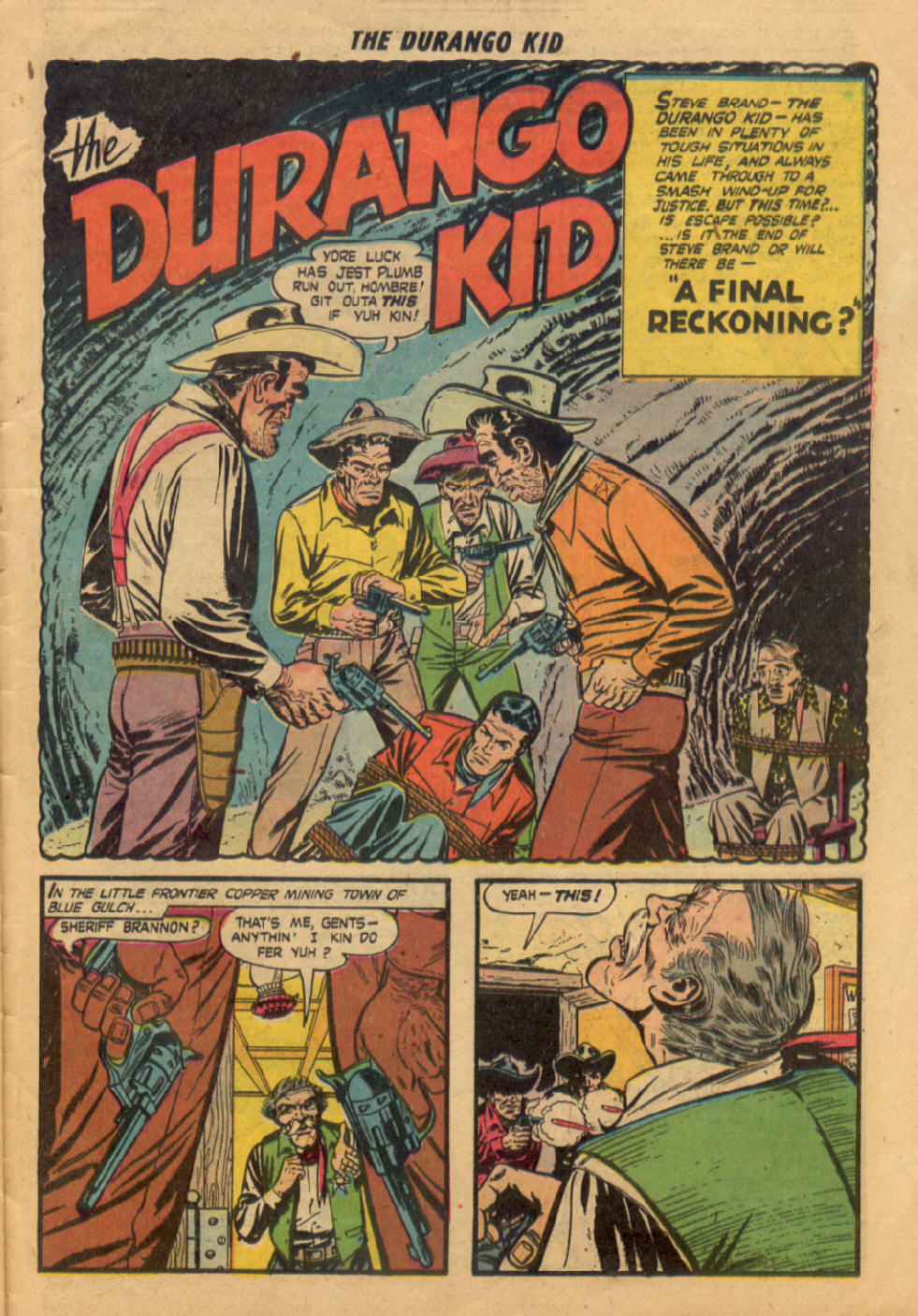 Read online Charles Starrett as The Durango Kid comic -  Issue #8 - 26