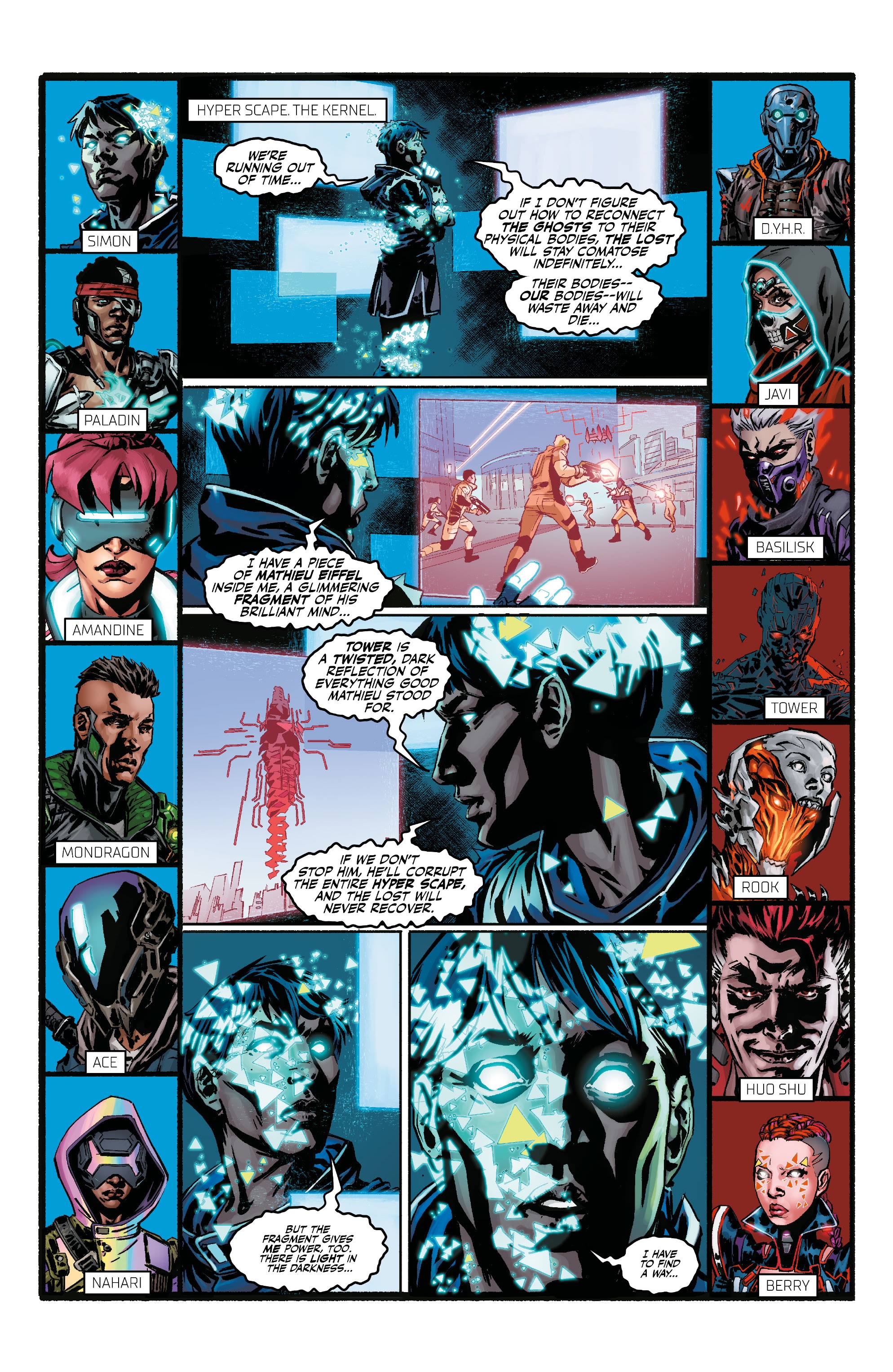 Read online HYPER SCAPE: The End of the Beginning comic -  Issue #1 - 3