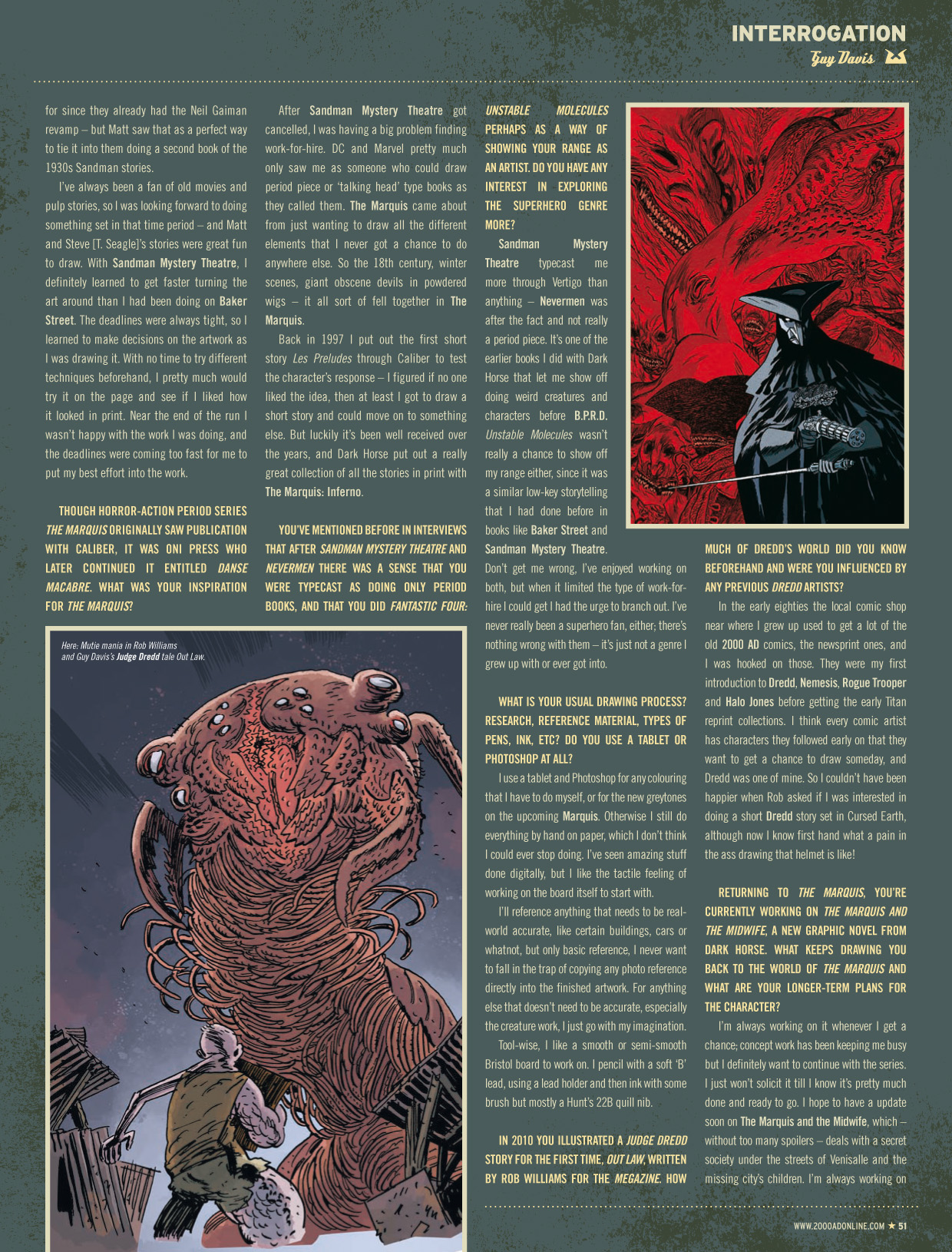 Read online Judge Dredd Megazine (Vol. 5) comic -  Issue #343 - 51