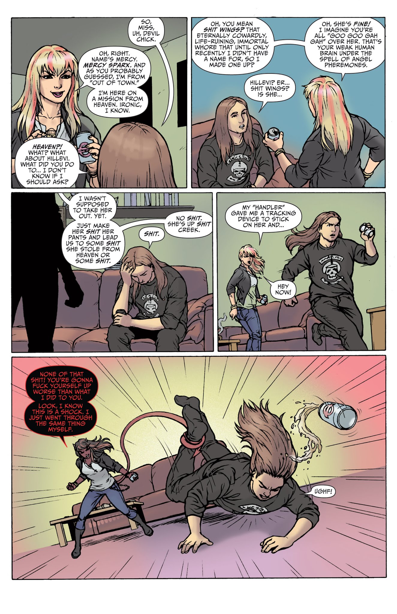 Read online Mercy Sparx Year One comic -  Issue #3 - 10