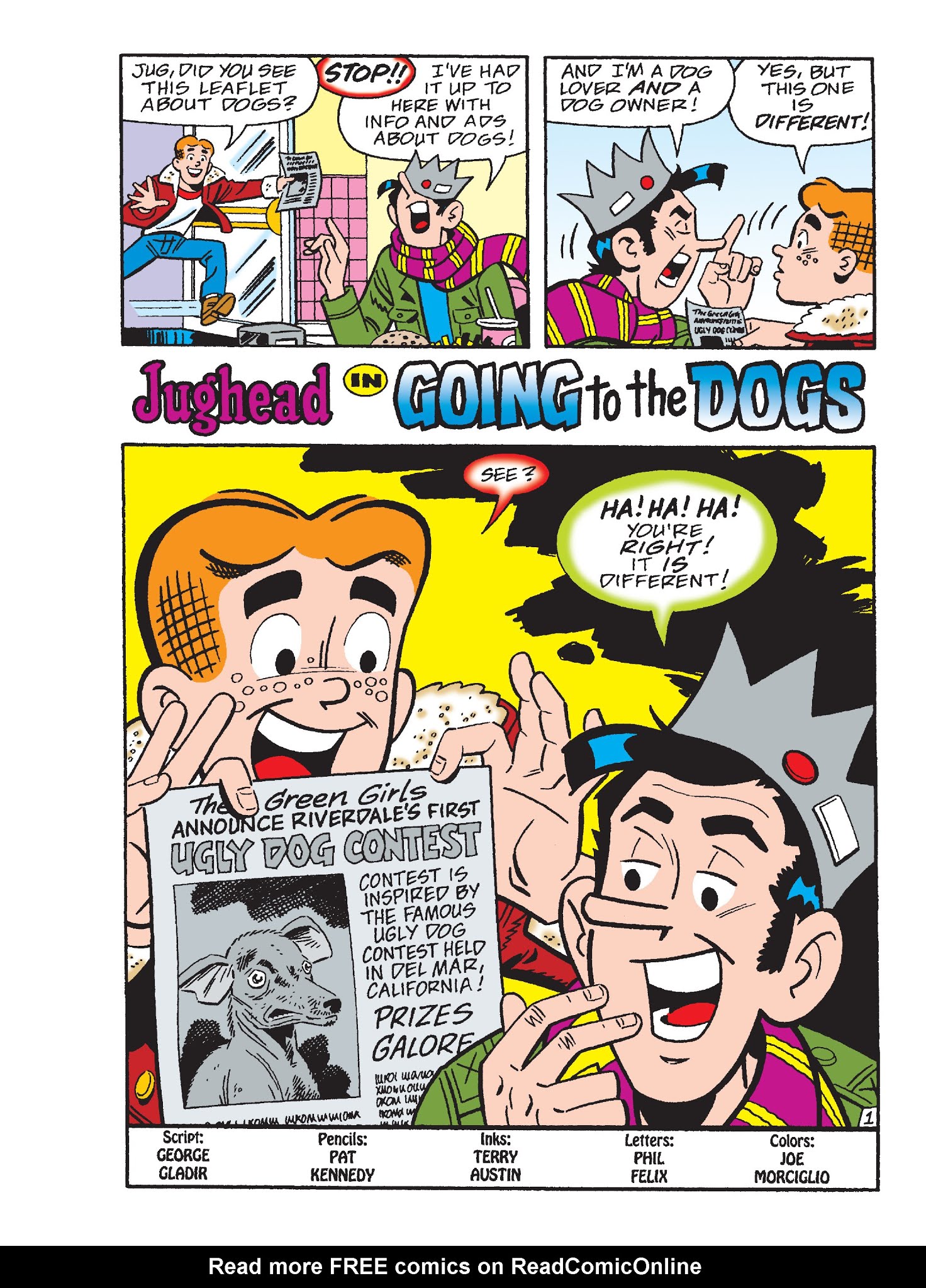 Read online Jughead and Archie Double Digest comic -  Issue #24 - 124