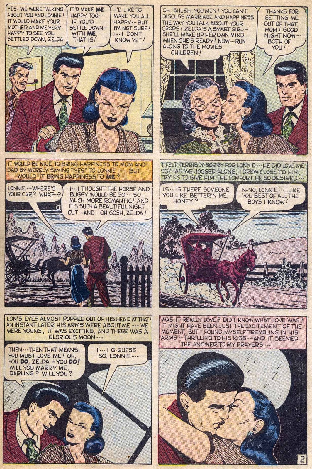 Read online Girl Comics (1949) comic -  Issue #3 - 3