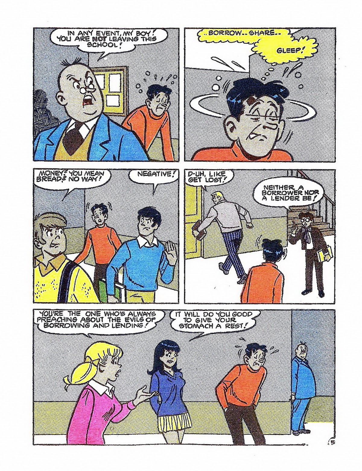Read online Archie's Double Digest Magazine comic -  Issue #45 - 107