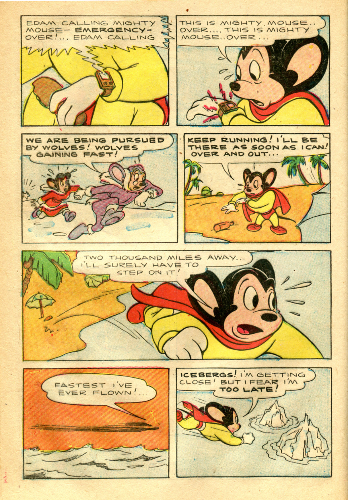 Read online Paul Terry's Mighty Mouse Comics comic -  Issue #43 - 24