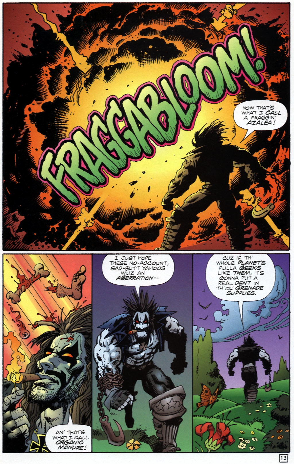 Read online Lobo: Death and Taxes comic -  Issue #2 - 14