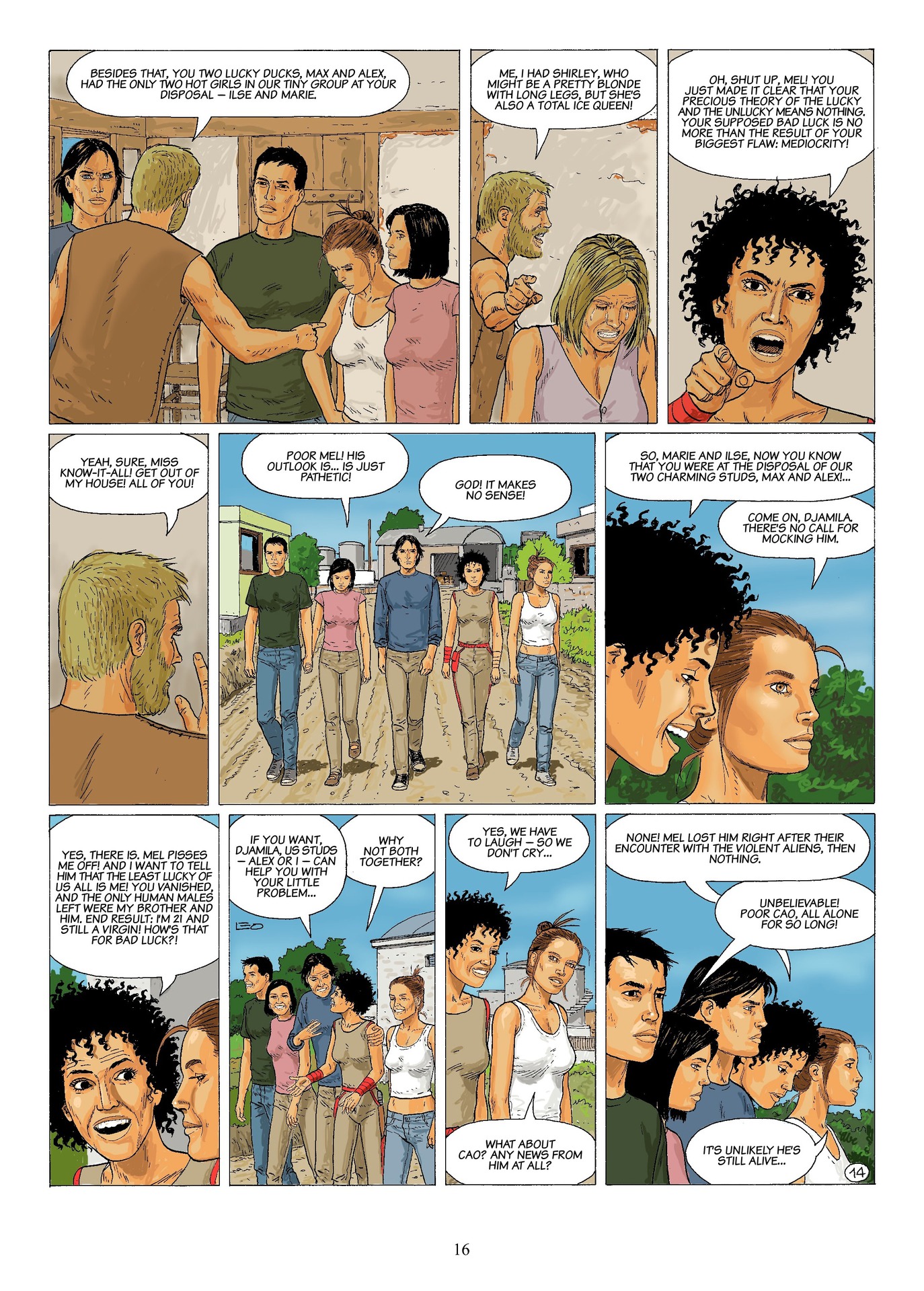 Read online The Survivors comic -  Issue #3 - 18