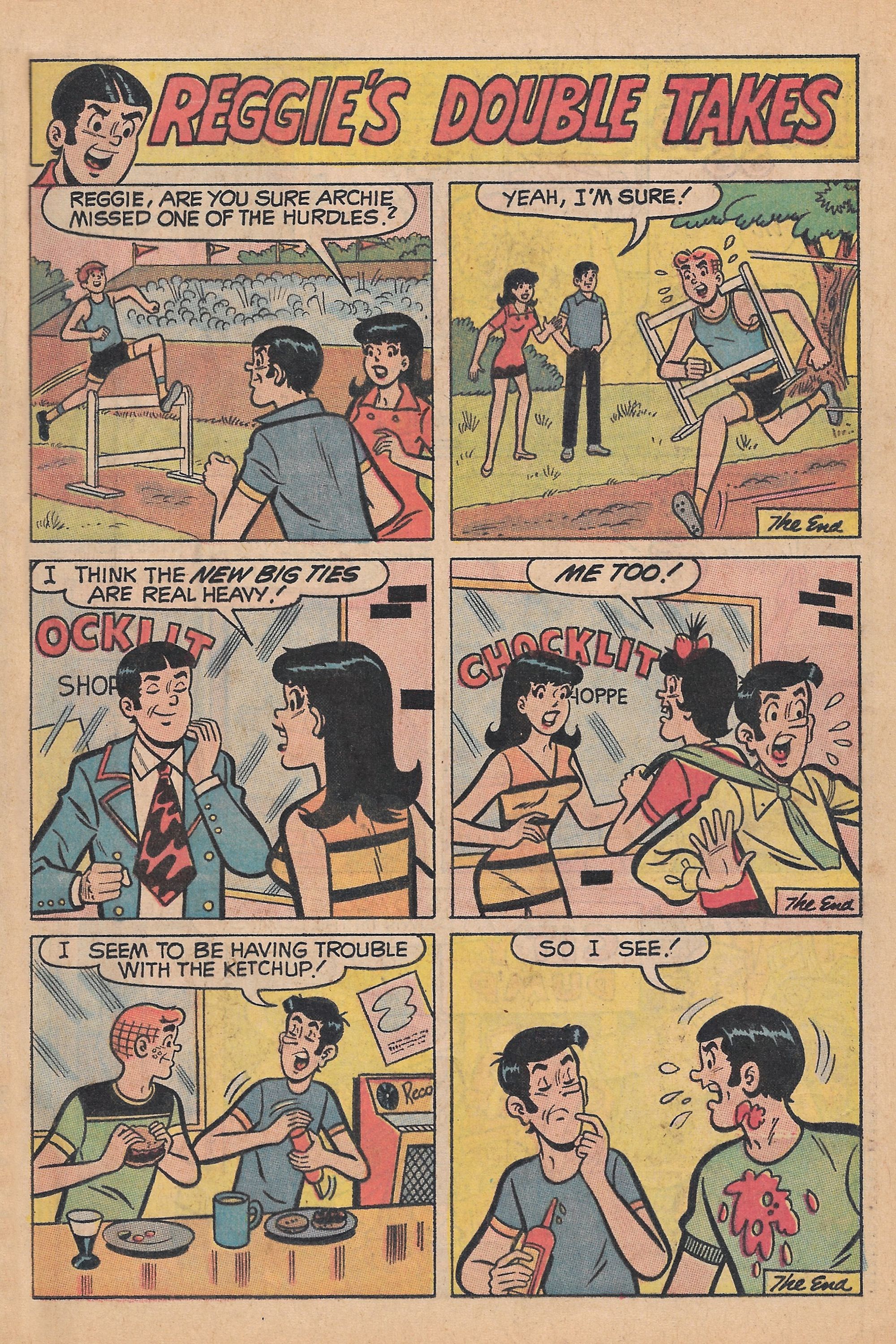 Read online Reggie's Wise Guy Jokes comic -  Issue #15 - 39