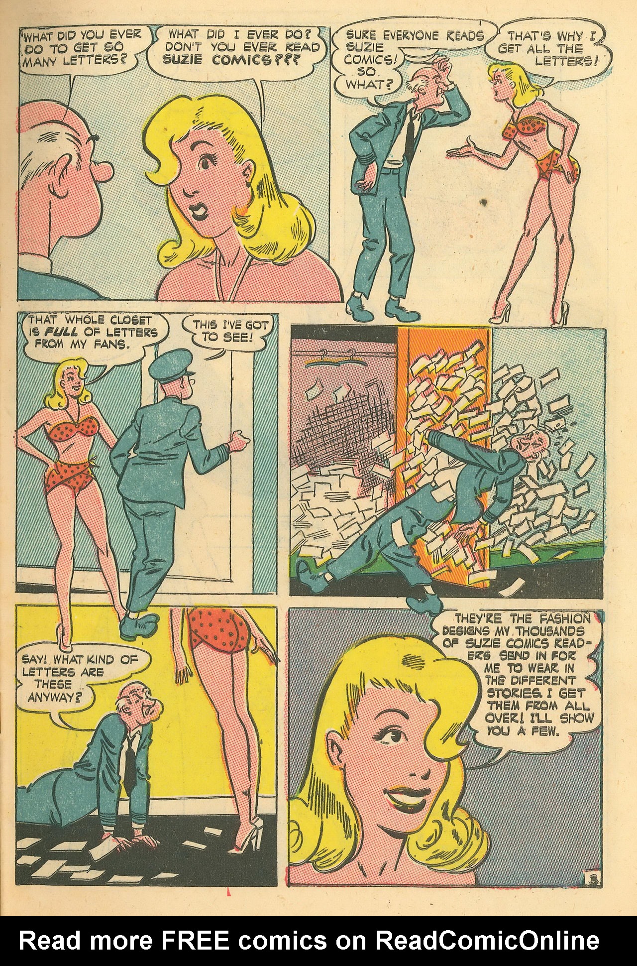 Read online Suzie Comics comic -  Issue #60 - 7