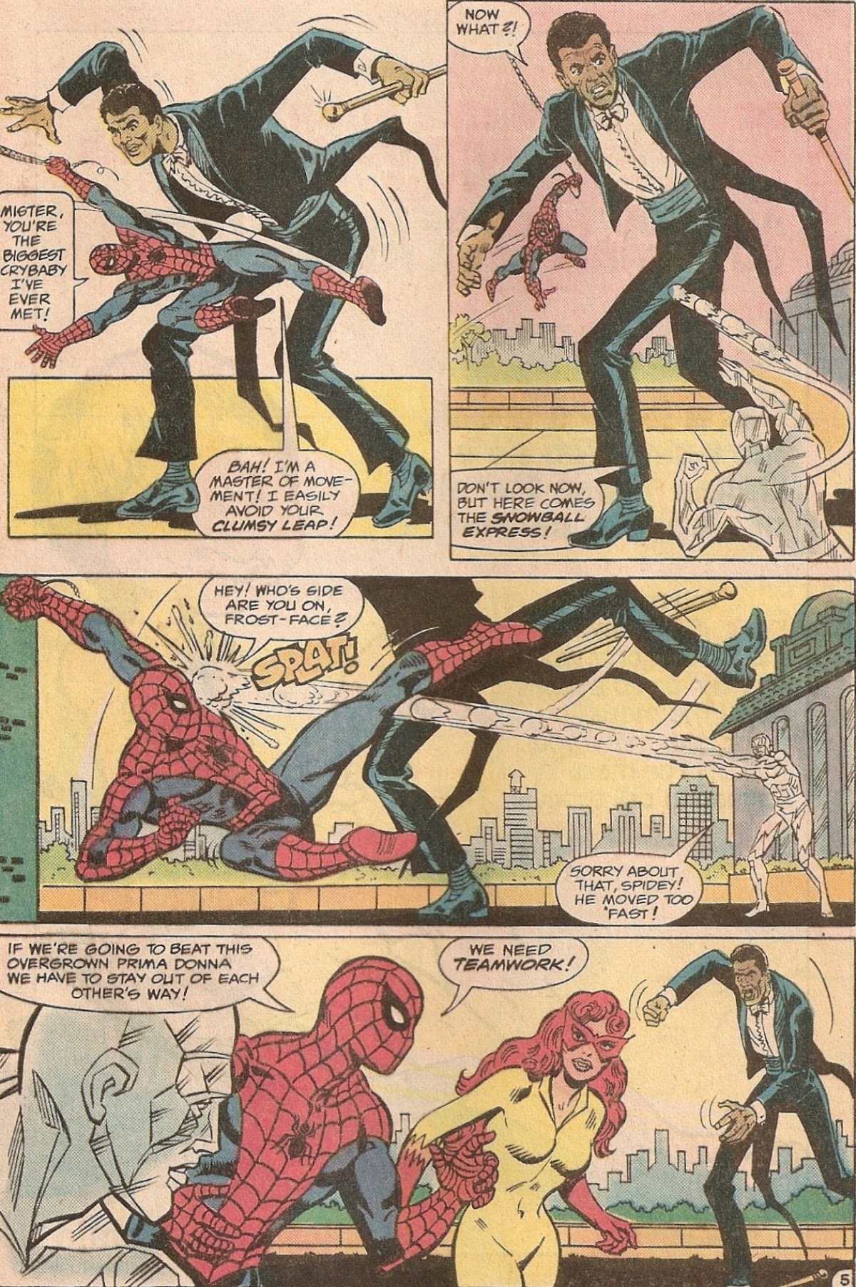 Read online Spider-Man, Fire-Star and Iceman at the Dallas Ballet Nutcracker comic -  Issue # Full - 6