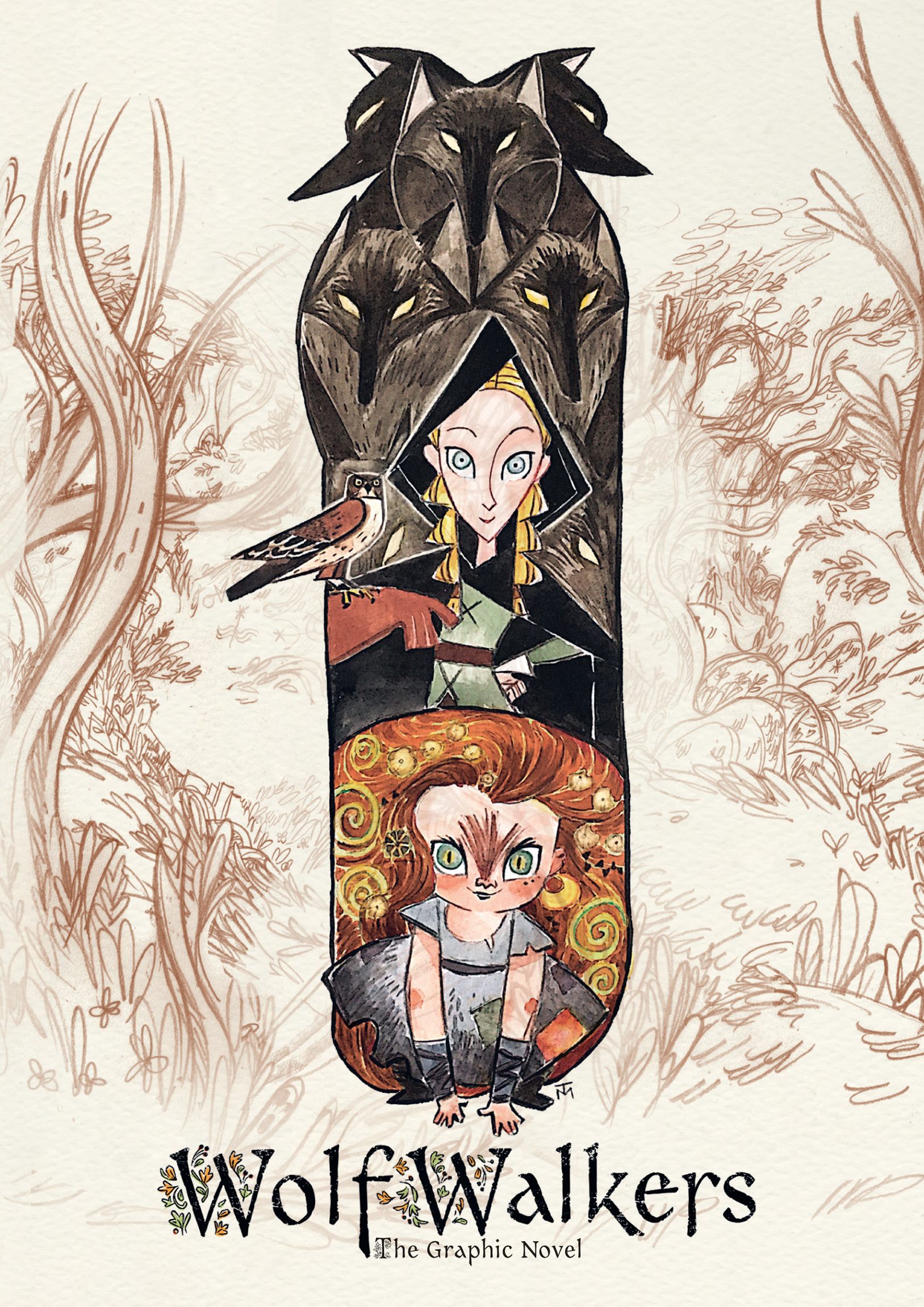 Read online Wolfwalkers: The Graphic Novel comic -  Issue # TPB (Part 1) - 1