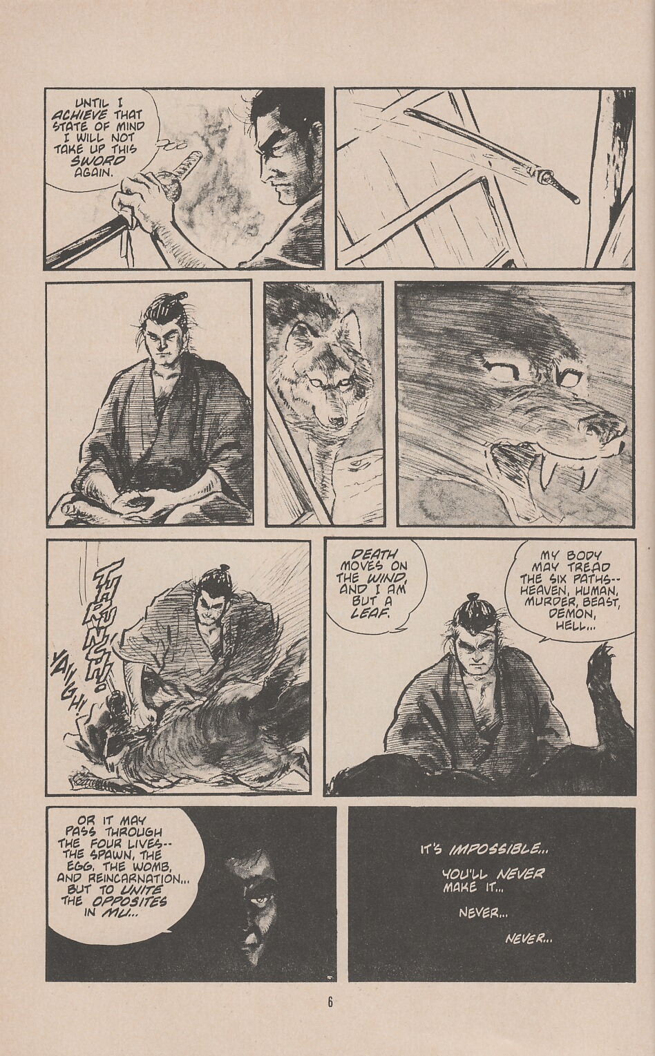 Read online Lone Wolf and Cub comic -  Issue #3 - 10