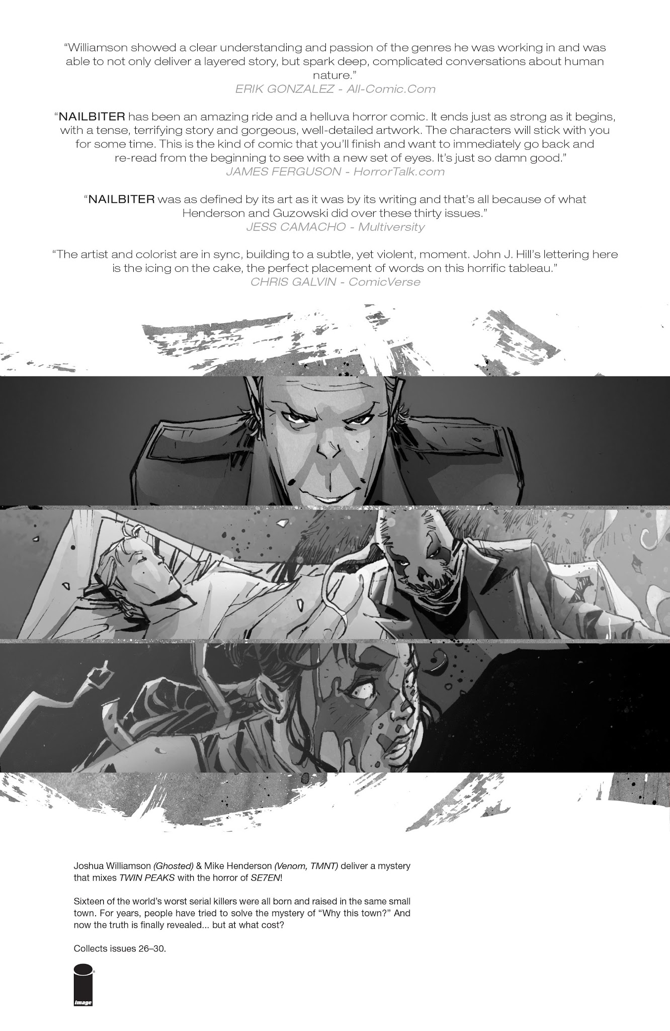 Read online Nailbiter comic -  Issue # _TPB 6 - 132