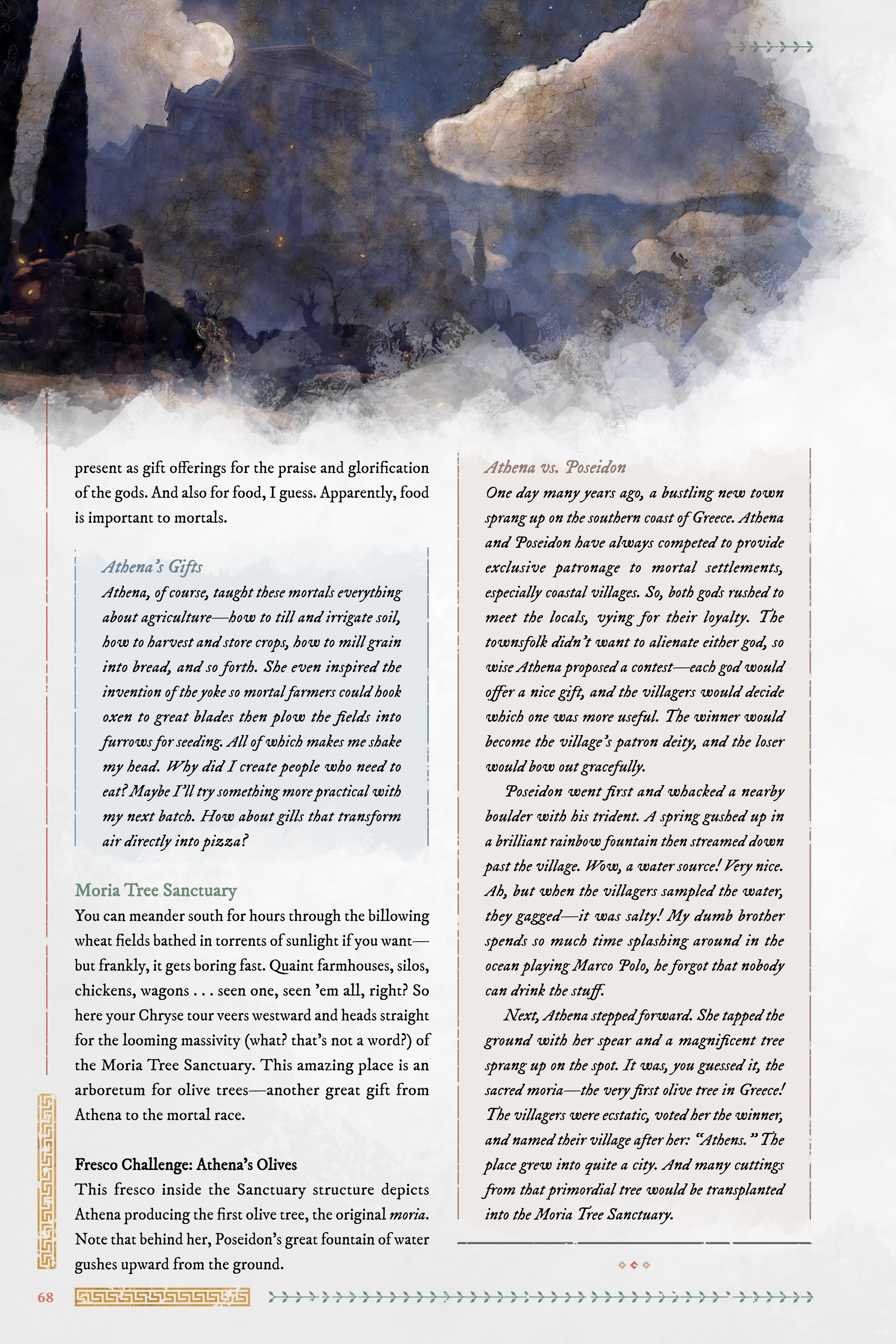 Read online Immortals Fenyx Rising: A Traveler's Guide to the Golden Isle comic -  Issue # TPB - 68