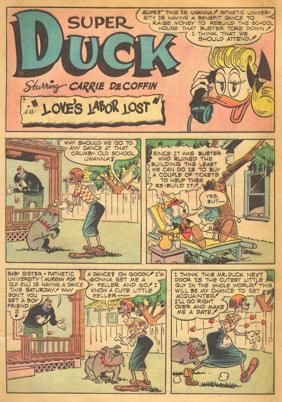 Read online Super Duck Comics comic -  Issue #42 - 13