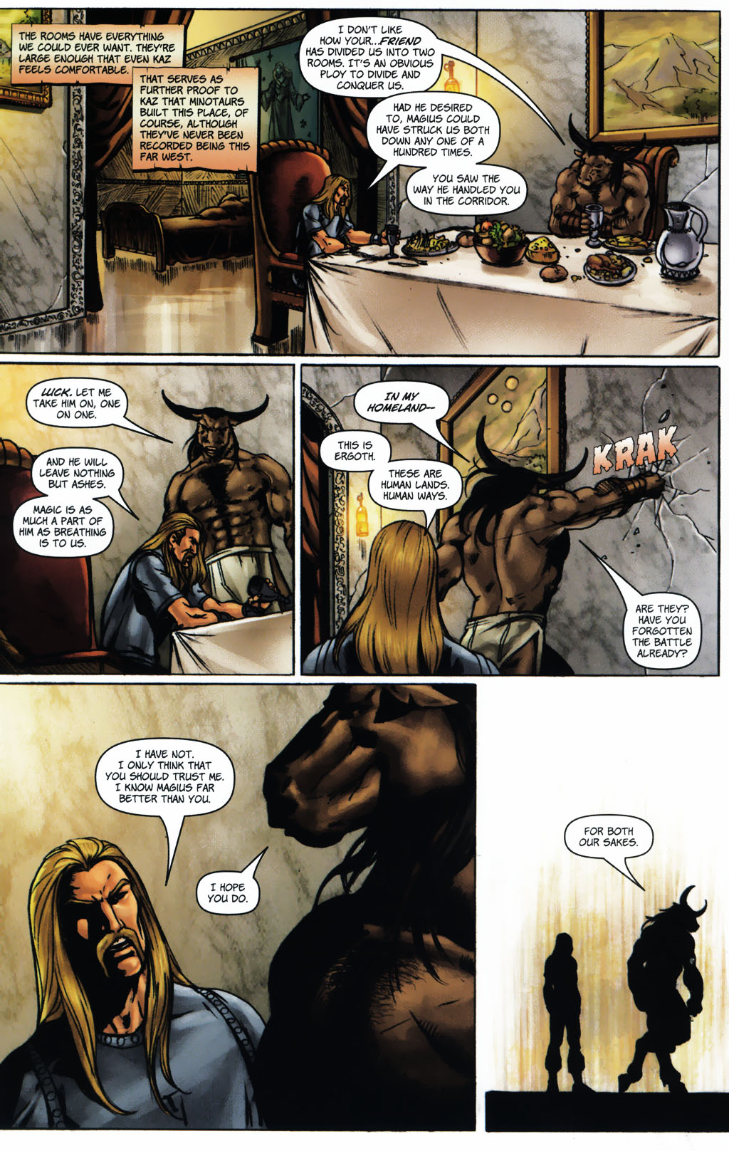 Read online Dragonlance: The Legend of Huma comic -  Issue #5 - 17