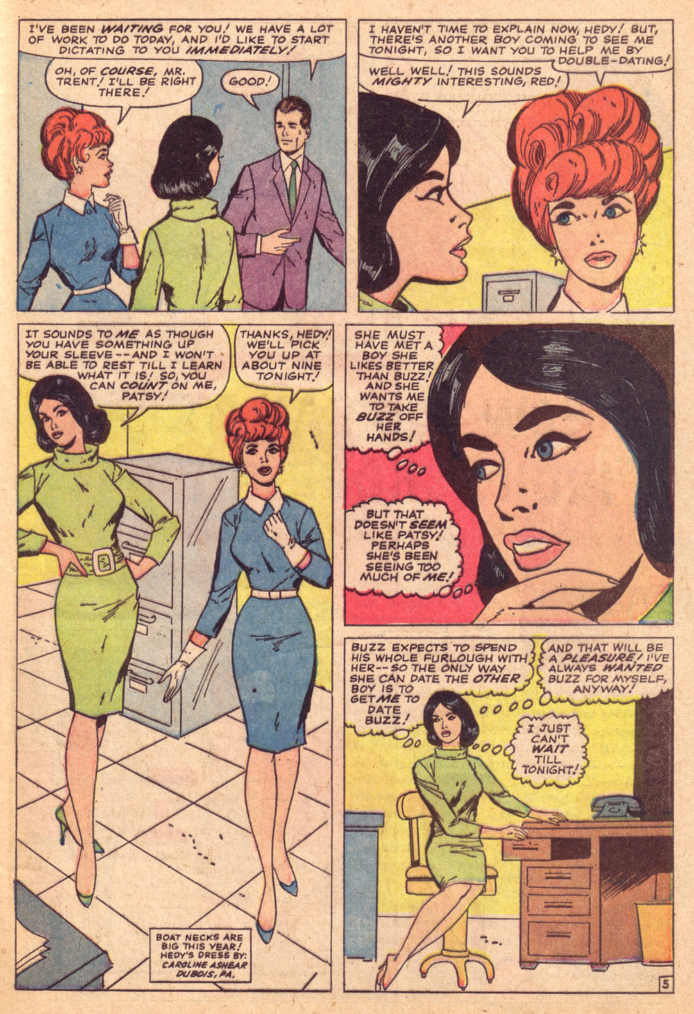 Read online Patsy and Hedy comic -  Issue #99 - 9