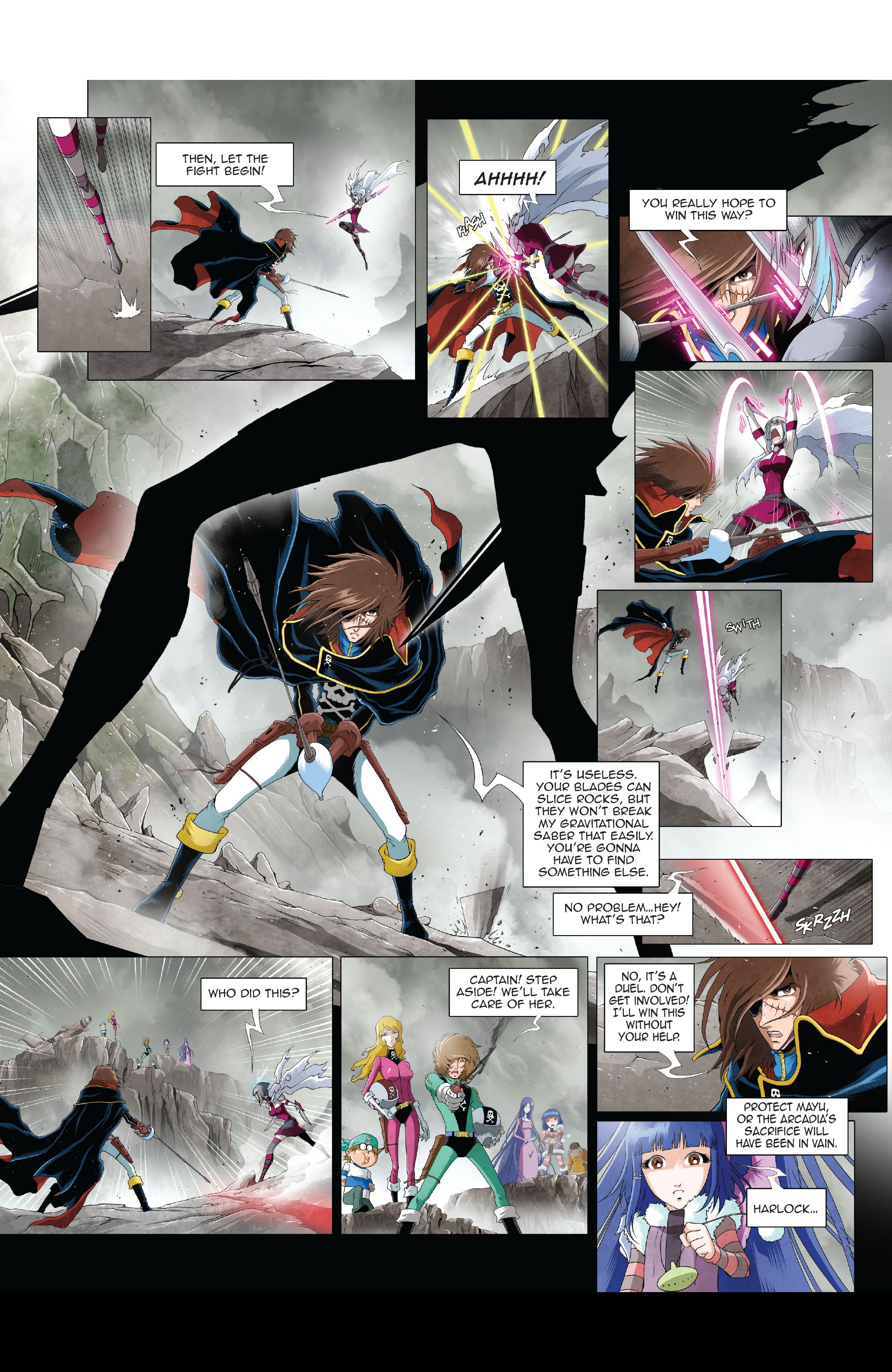 Read online Space Pirate Captain Harlock comic -  Issue #6 - 15