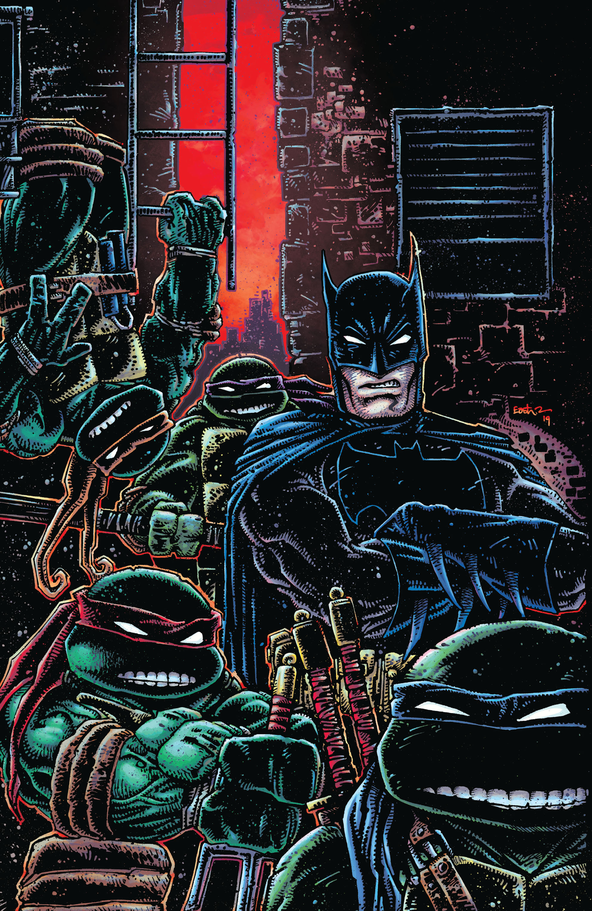 Read online Batman/Teenage Mutant Ninja Turtles III comic -  Issue # _TPB (Part 2) - 22