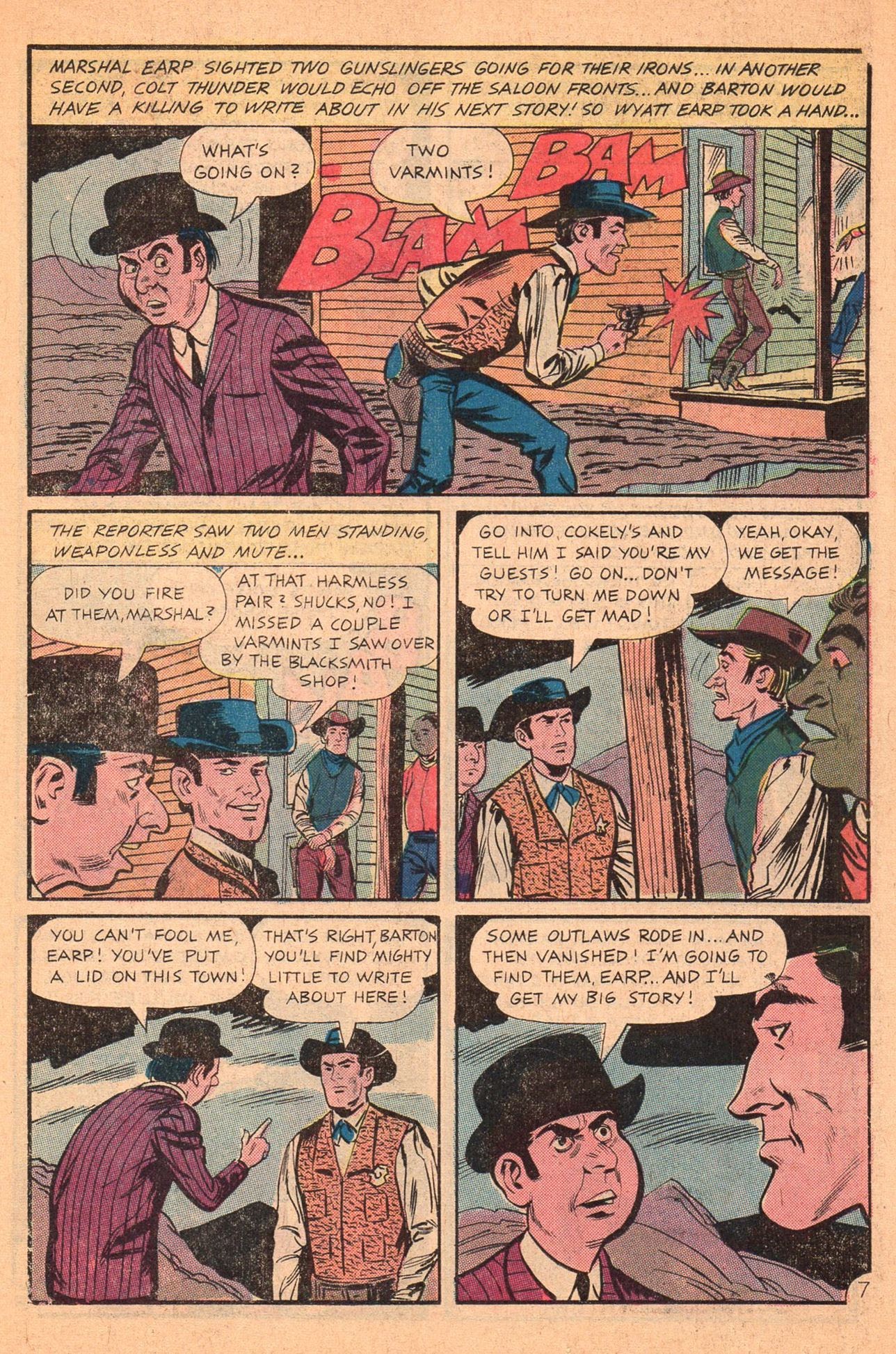 Read online Wyatt Earp Frontier Marshal comic -  Issue #62 - 11