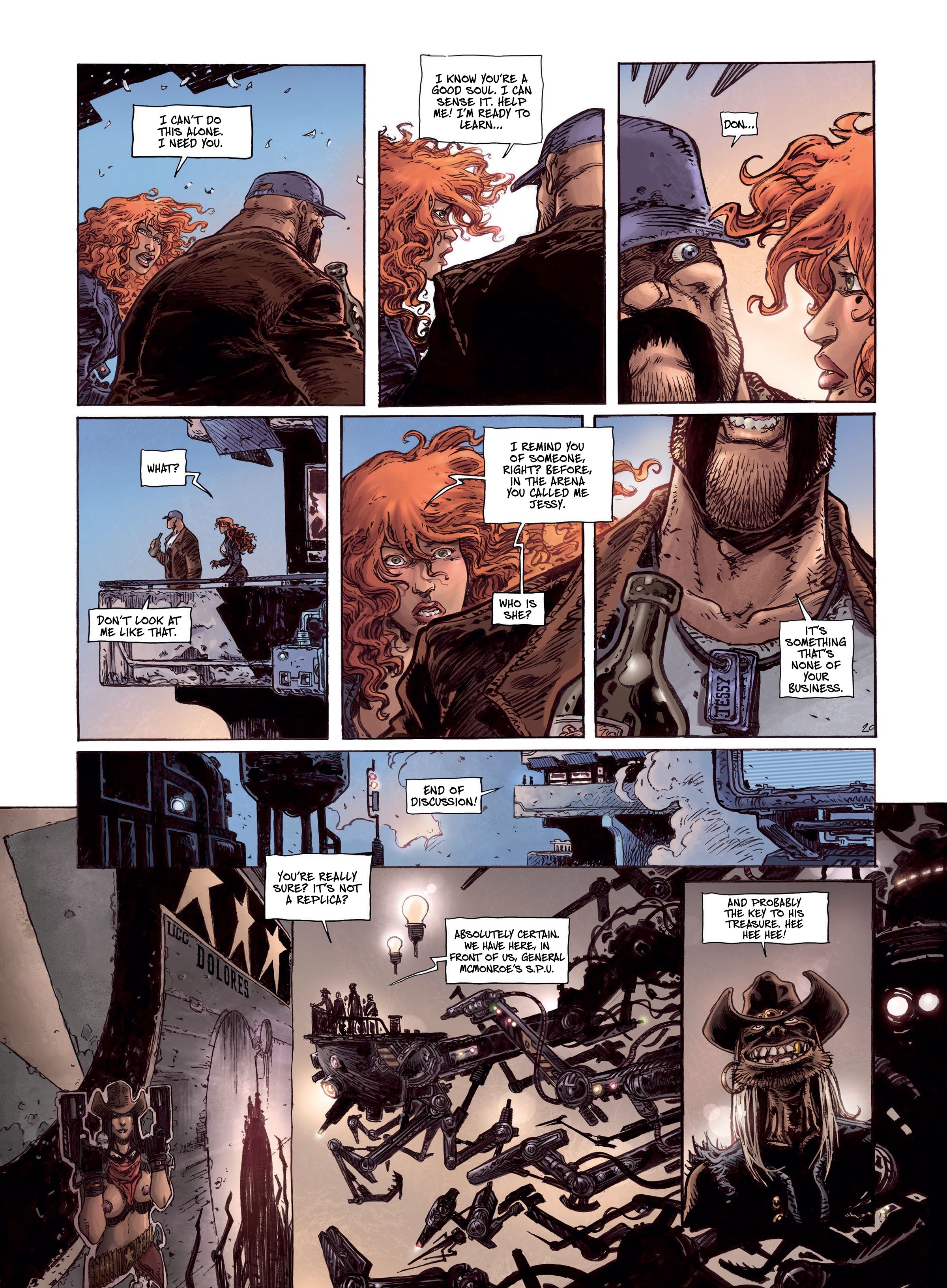 Read online S.P.U. Dolores: The New Pioneers' Trial comic -  Issue # Full - 20