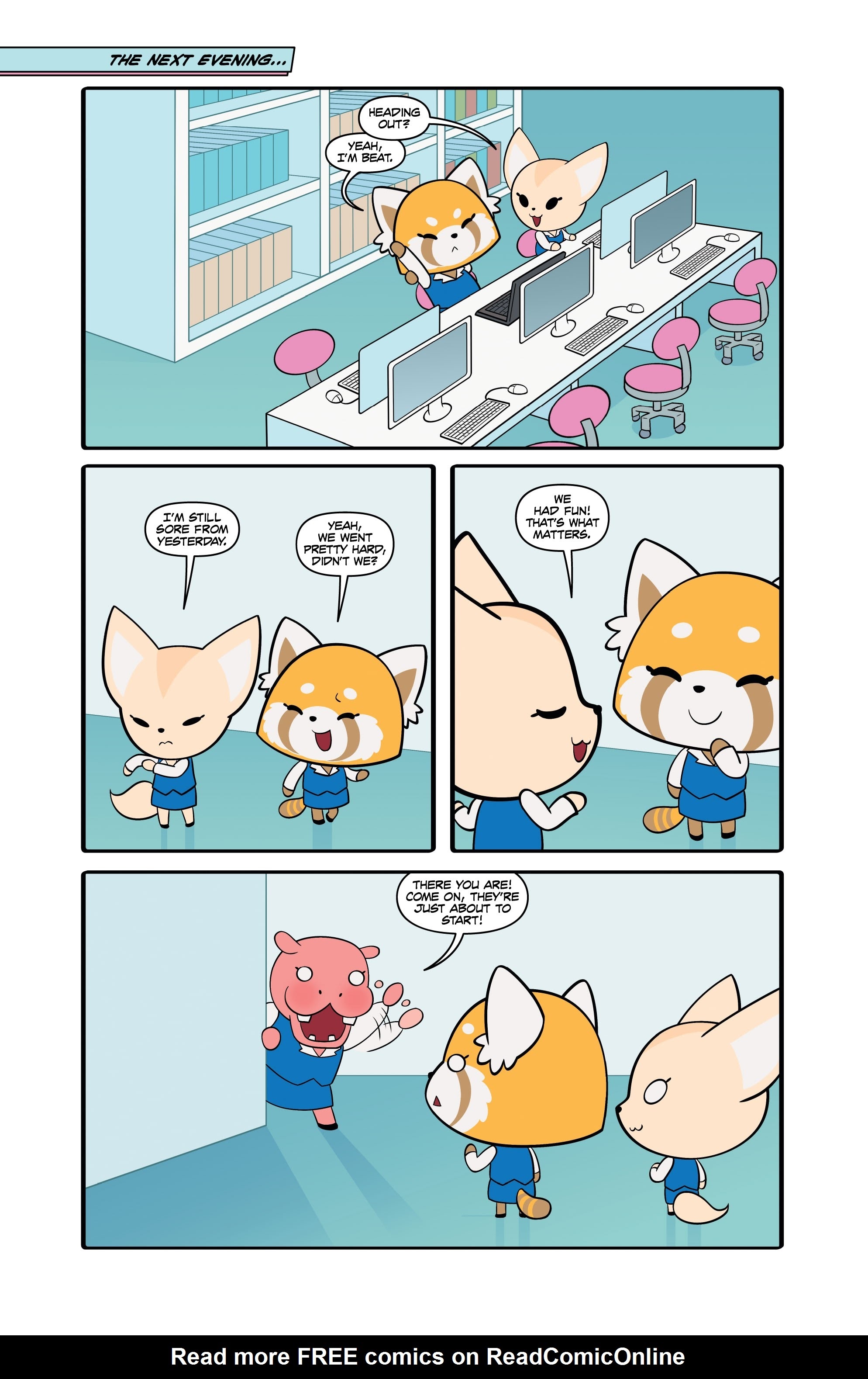 Read online Aggretsuko: Super Fun Special comic -  Issue # Full - 27