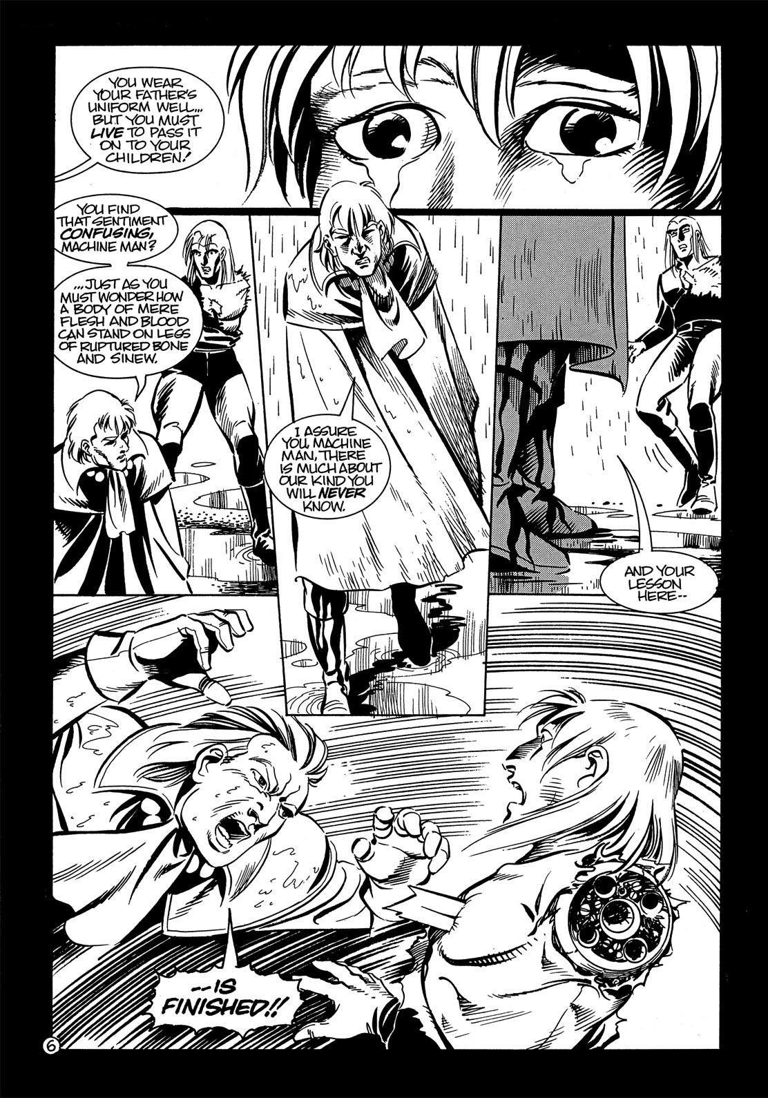 Read online Captain Harlock: The Machine People comic -  Issue #4 - 9