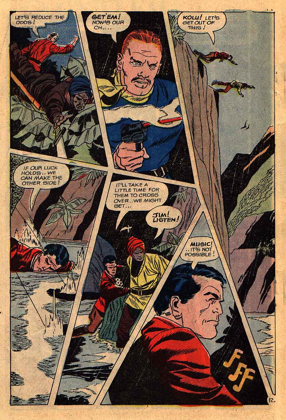 Read online Jungle Jim (1969) comic -  Issue #25 - 16