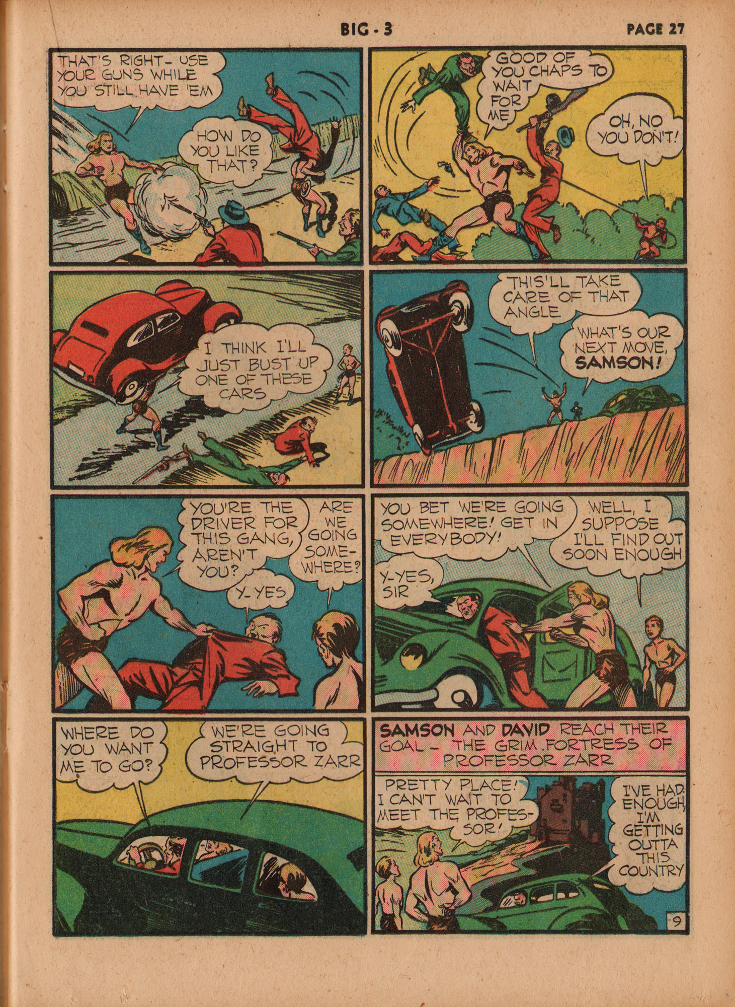 Read online Big 3 comic -  Issue #3 - 30