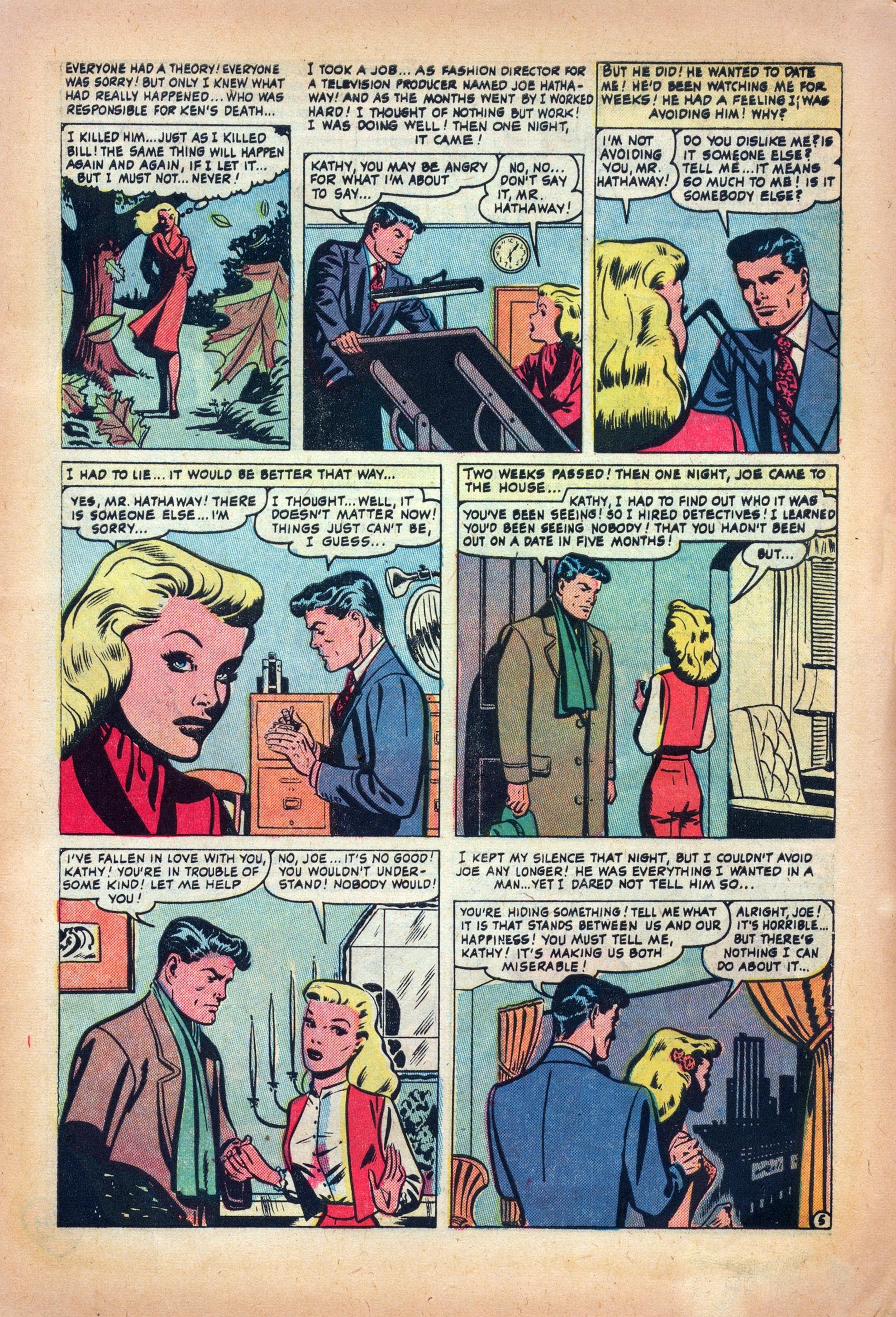 Read online Love Romances comic -  Issue #23 - 7