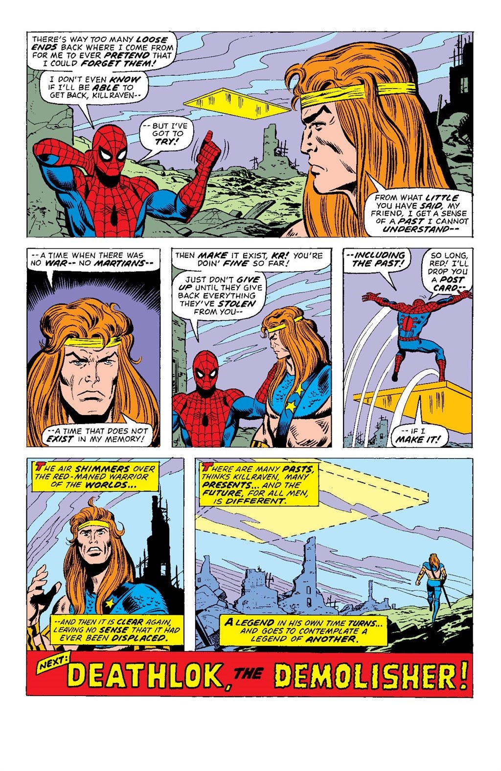 Read online Killraven Epic Collection: Warrior of the Worlds comic -  Issue # TPB (Part 4) - 24
