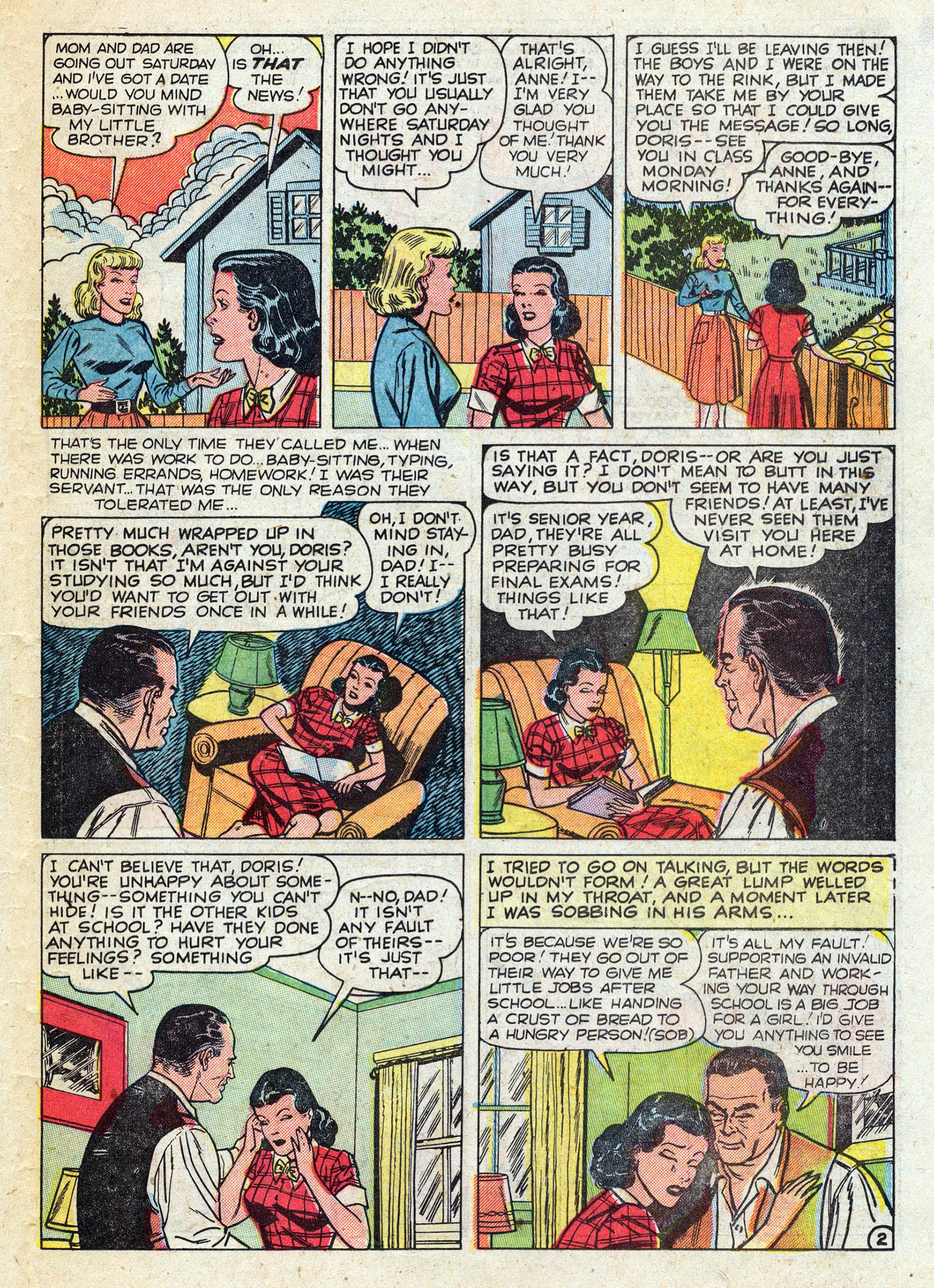 Read online Girl Comics (1949) comic -  Issue #8 - 23