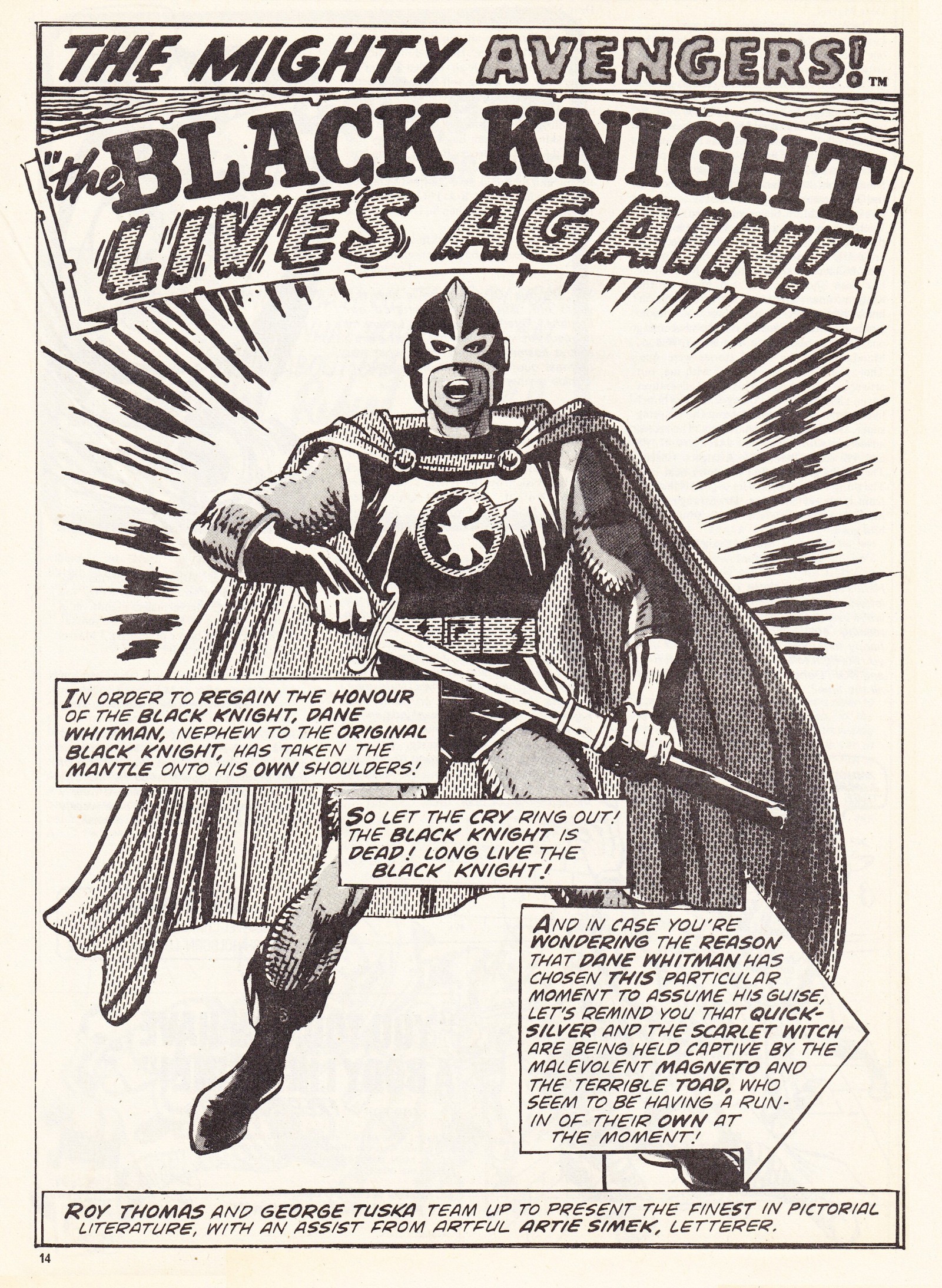 Read online The Avengers (1973) comic -  Issue #63 - 14