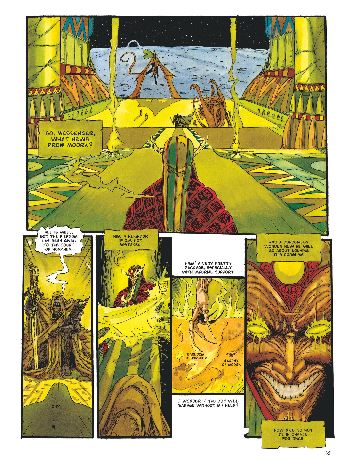 Read online The Black Moon Chronicles comic -  Issue #6 - 33