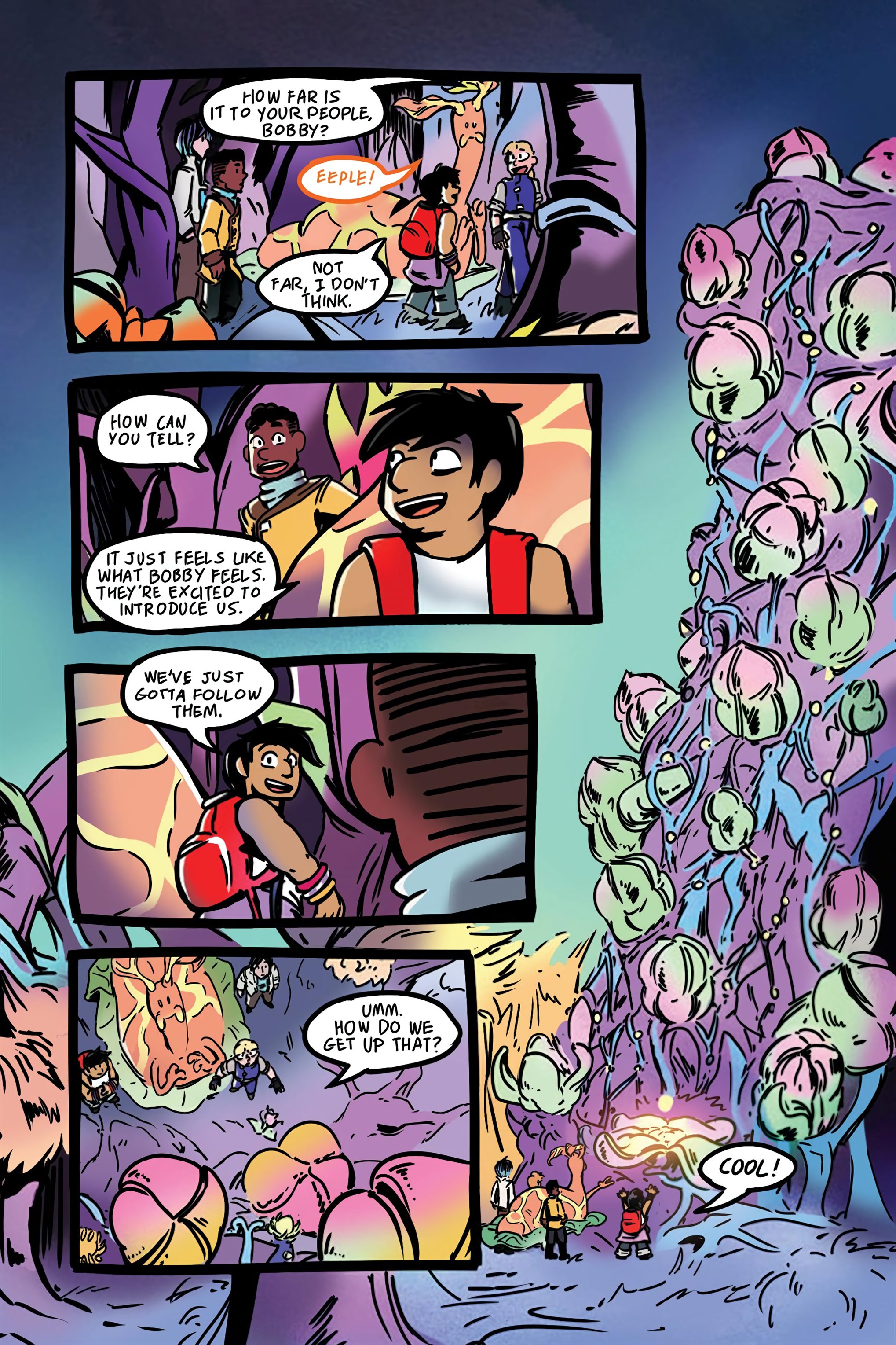 Read online Cosmic Cadets: Contact! comic -  Issue # TPB (Part 1) - 56