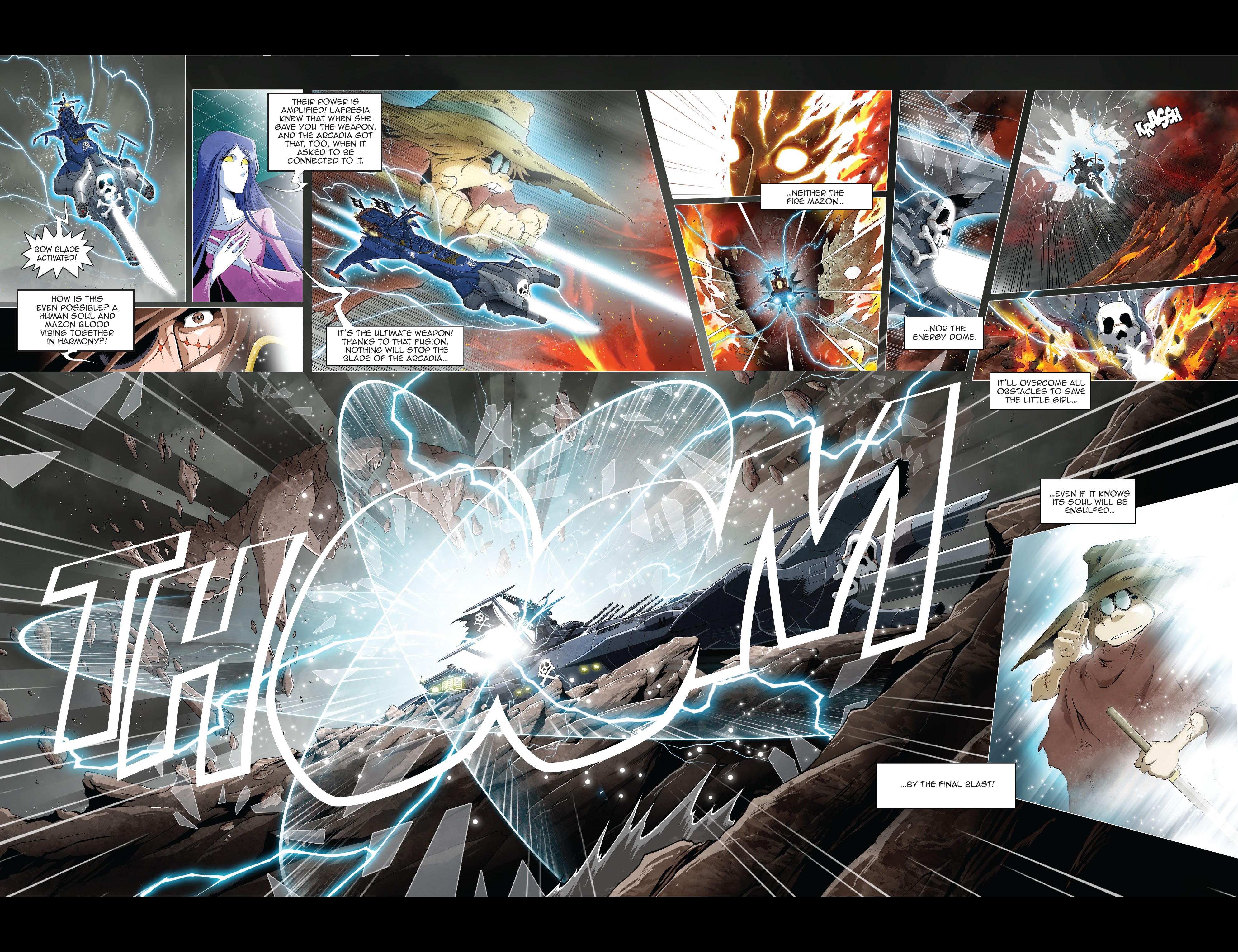 Read online Space Pirate Captain Harlock comic -  Issue #6 - 10