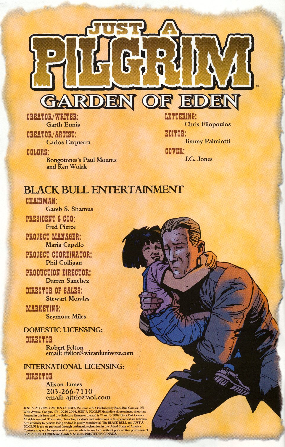 Read online Just A Pilgrim: Garden of Eden comic -  Issue #2 - 2