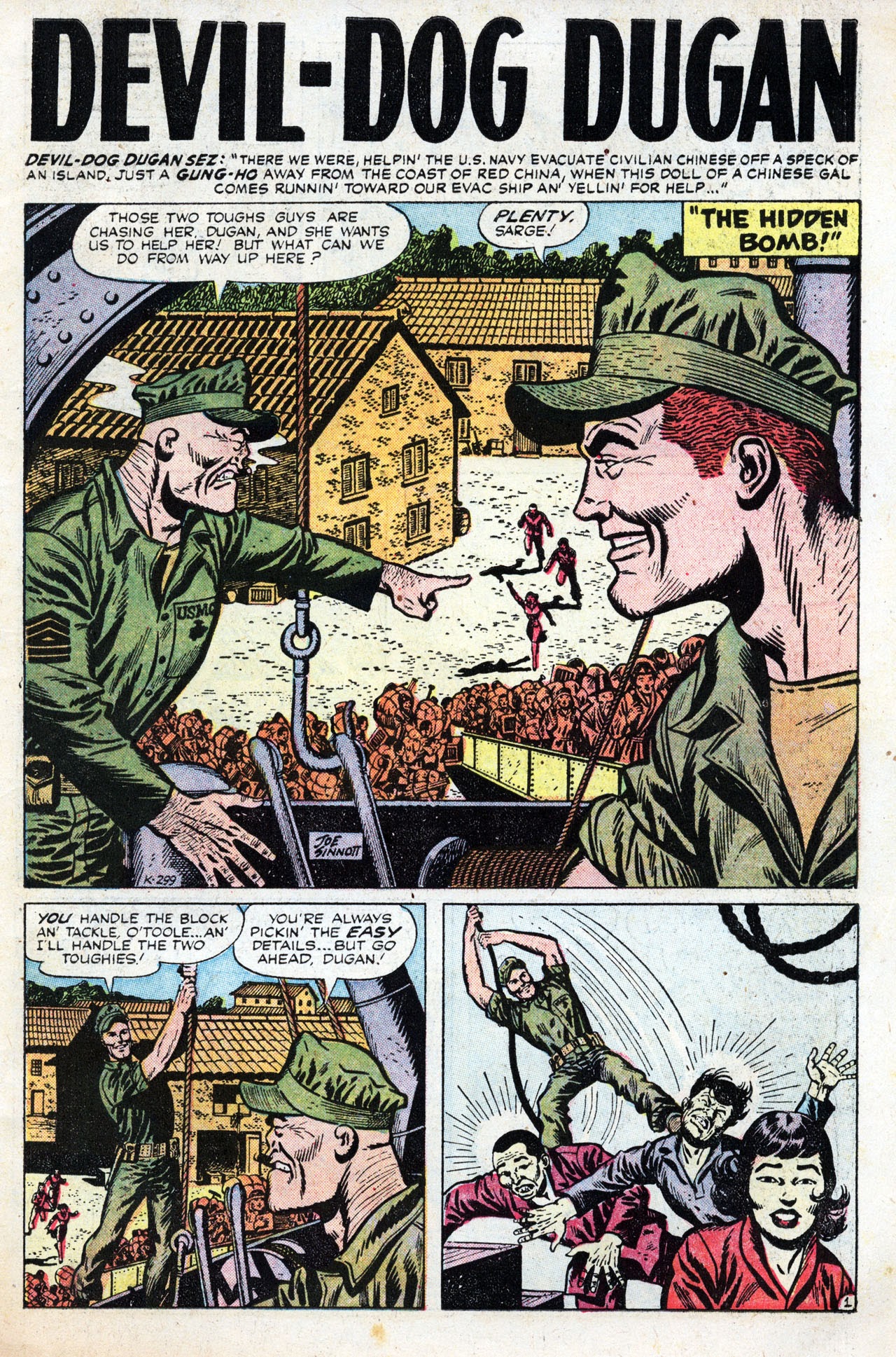 Read online Devil Dog Dugan comic -  Issue #3 - 3