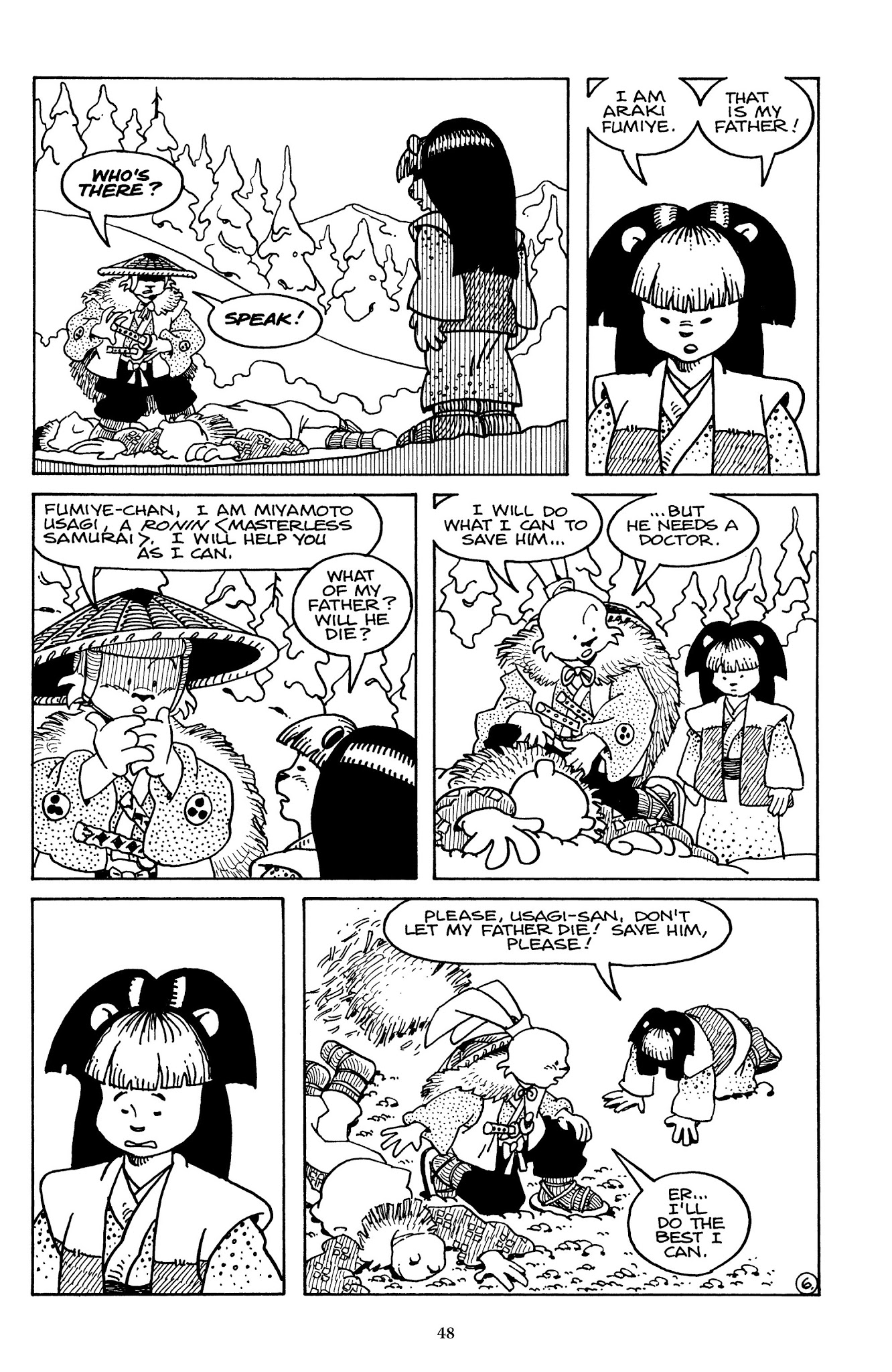 Read online The Usagi Yojimbo Saga comic -  Issue # TPB 2 - 48
