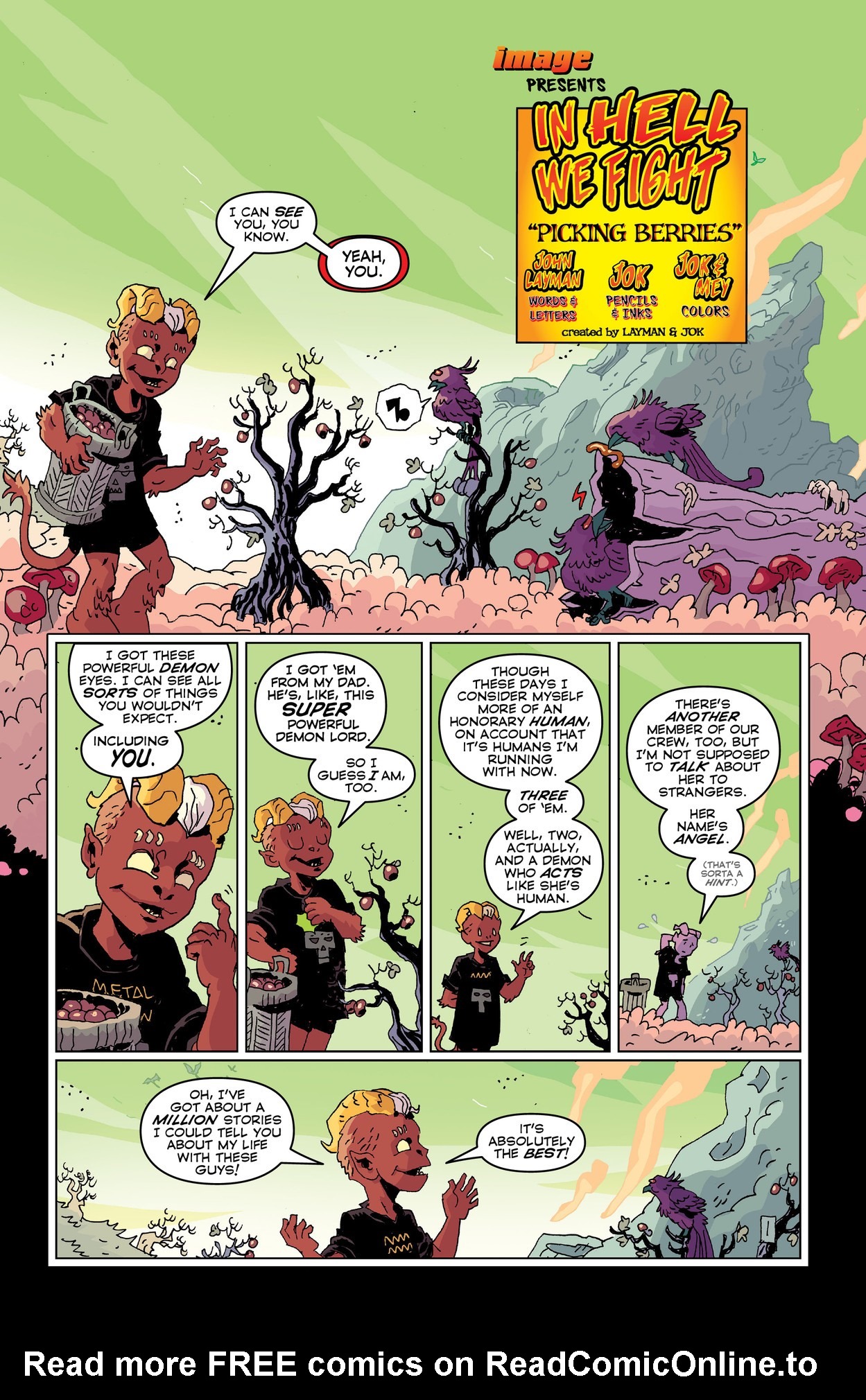 Read online In Hell We Fight! comic -  Issue #5 - 26