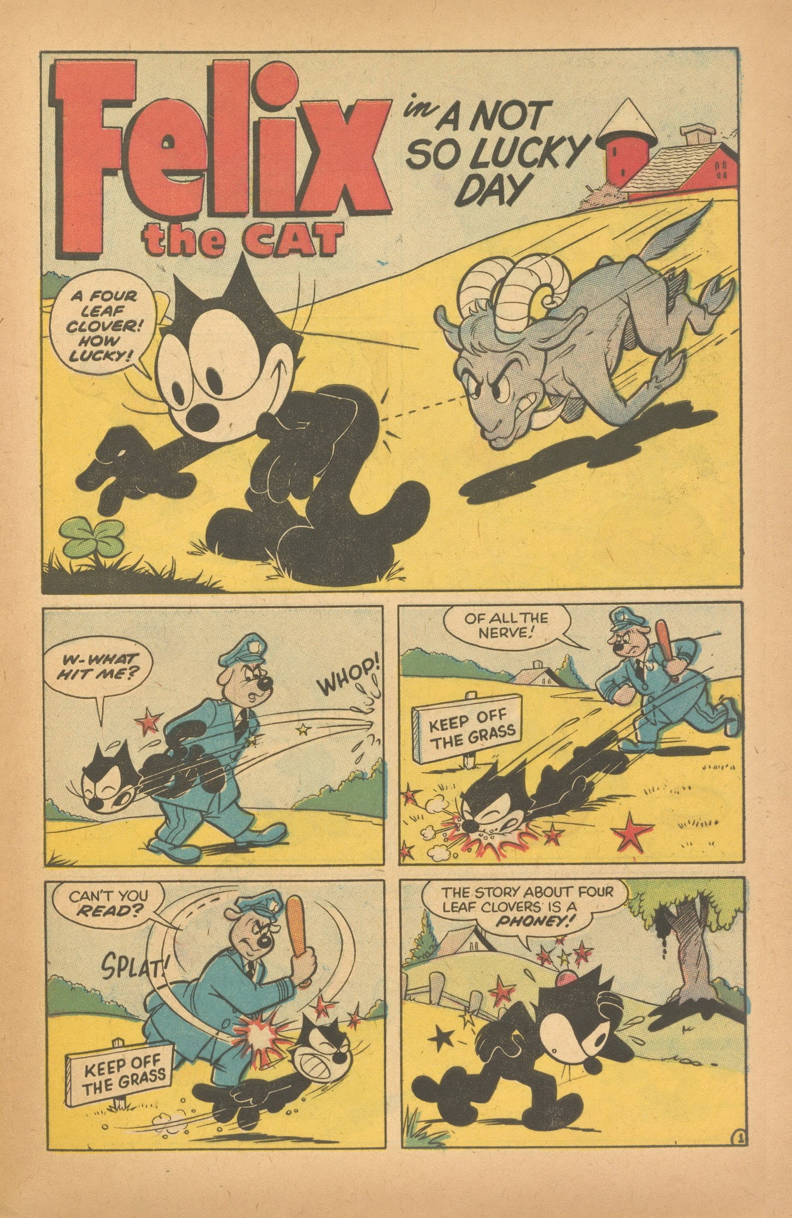 Read online Felix the Cat (1955) comic -  Issue #77 - 5
