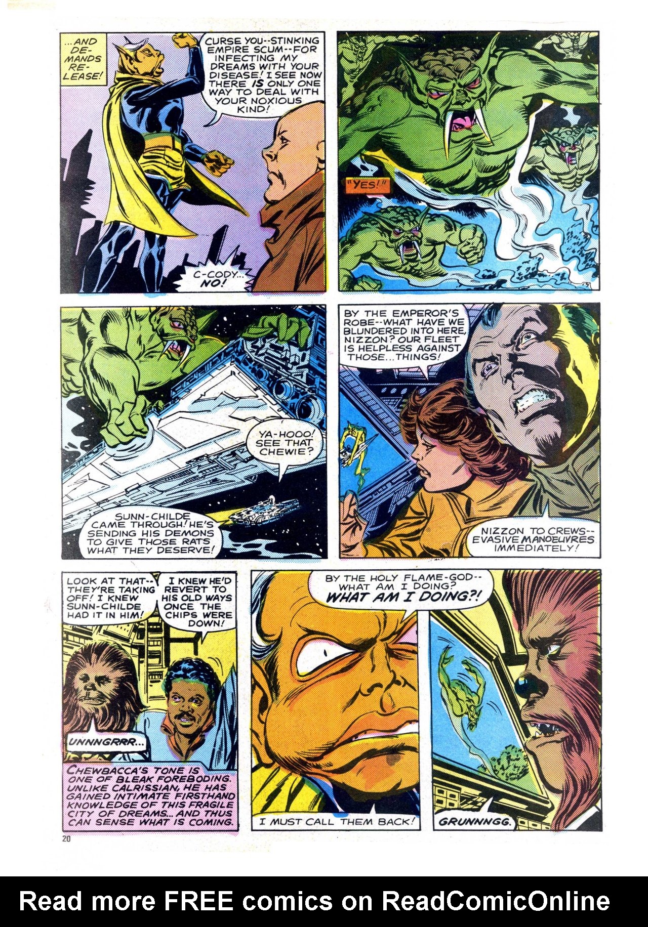 Read online Return of the Jedi comic -  Issue #67 - 19